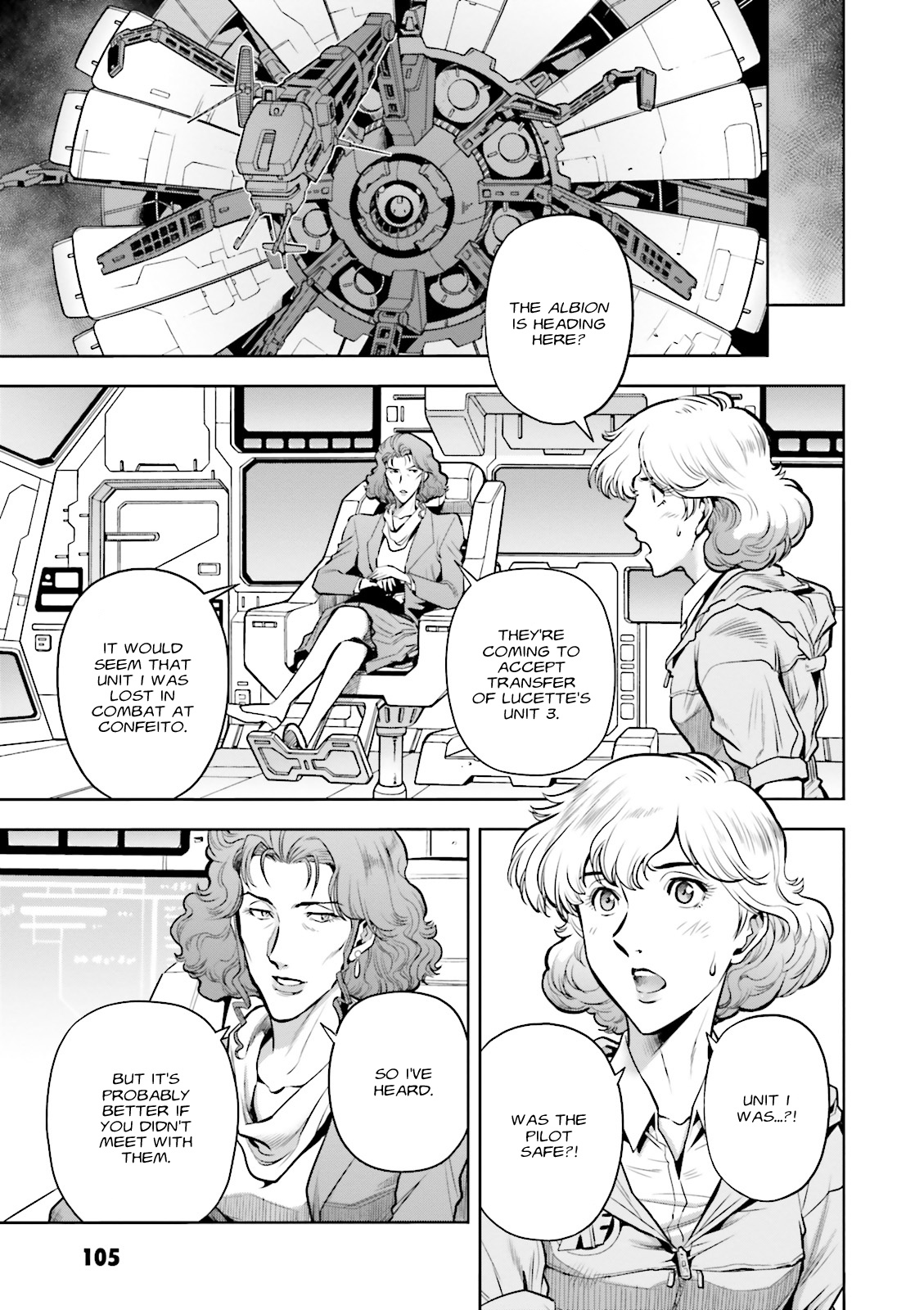 Kidou Senshi Gundam 0083 Rebellion Chapter 52 page 17 - Chapter 52: La Vie en Rose