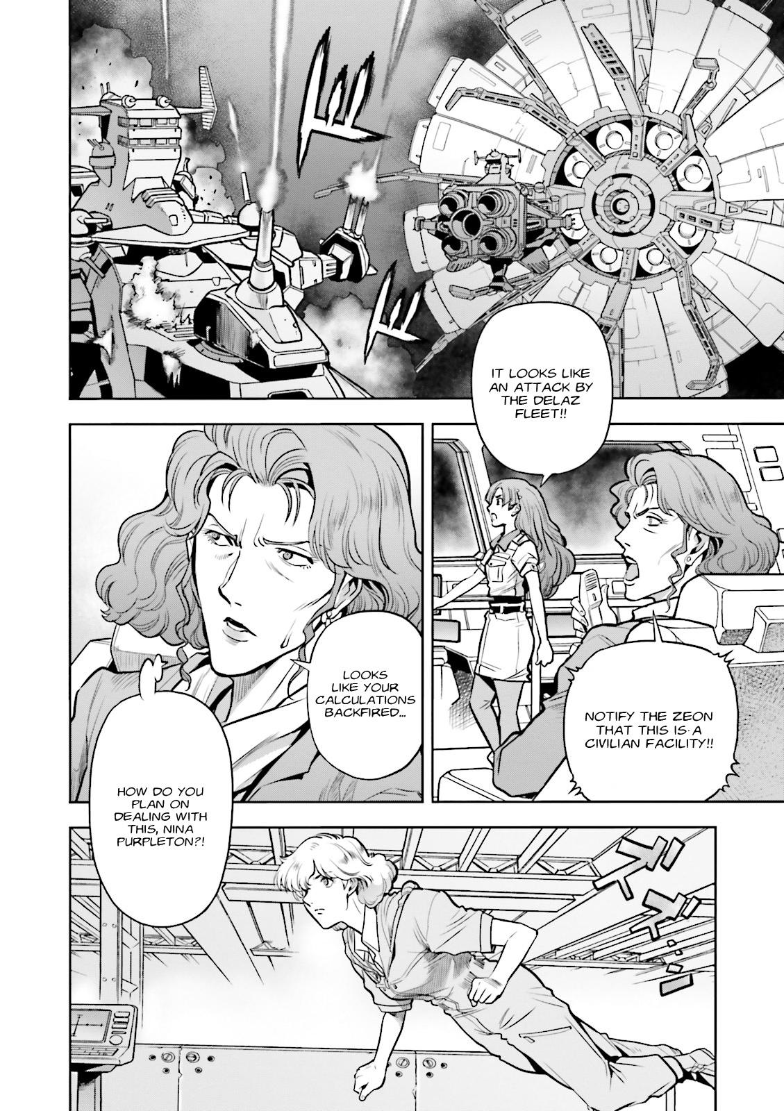Kidou Senshi Gundam 0083 Rebellion Chapter 53 page 21 - Chapter 53: Assault