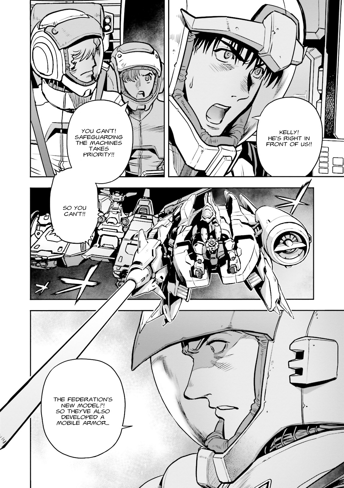 Kidou Senshi Gundam 0083 Rebellion Chapter 54 page 23 - Chapter 54: Confrontation