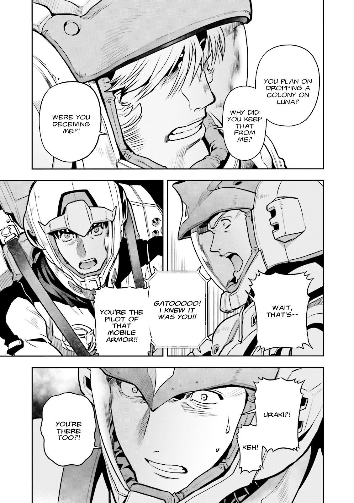 Kidou Senshi Gundam 0083 Rebellion Chapter 54 page 27 - Chapter 54: Confrontation