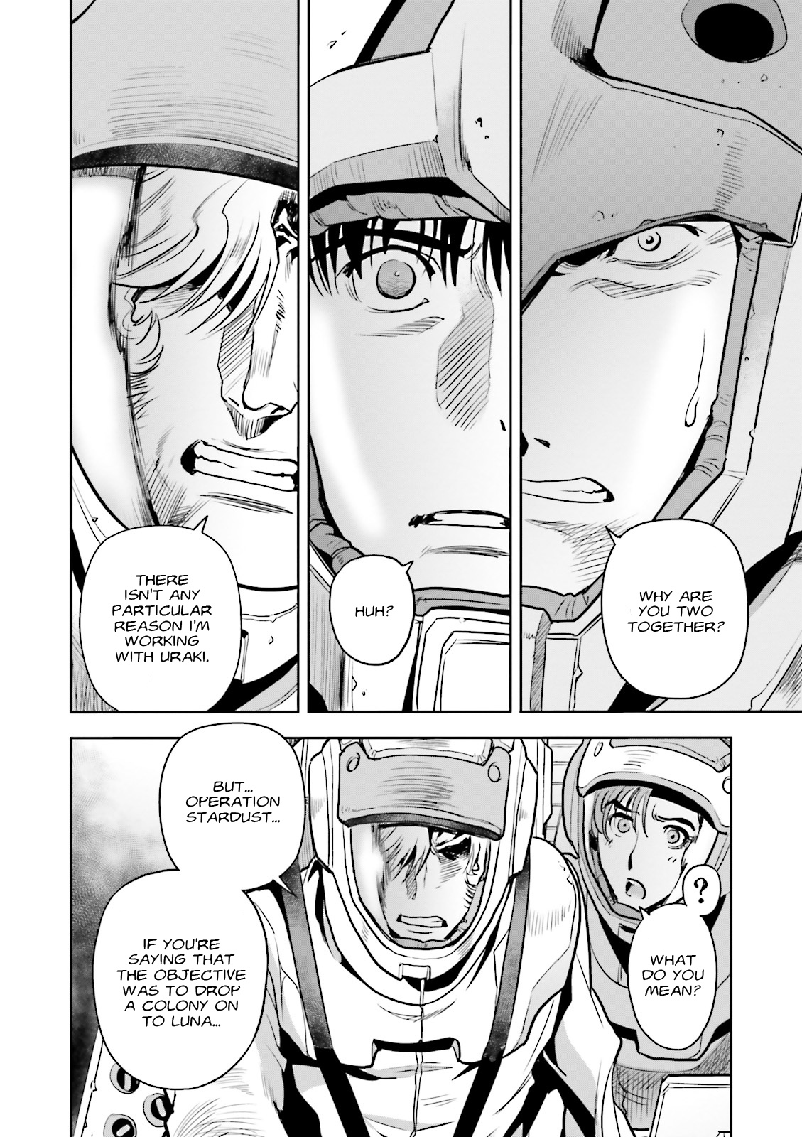 Kidou Senshi Gundam 0083 Rebellion Chapter 54 page 28 - Chapter 54: Confrontation