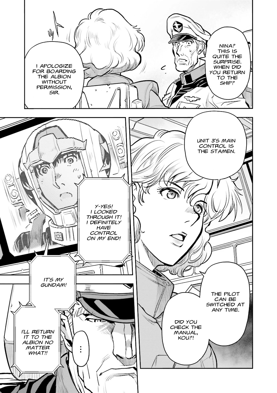 Kidou Senshi Gundam 0083 Rebellion Chapter 55 page 17 - Chapter 55: Fight With a Cause