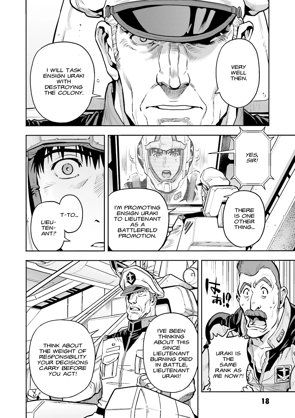 Kidou Senshi Gundam 0083 Rebellion Chapter 55 page 18 - Chapter 55: Fight With a Cause