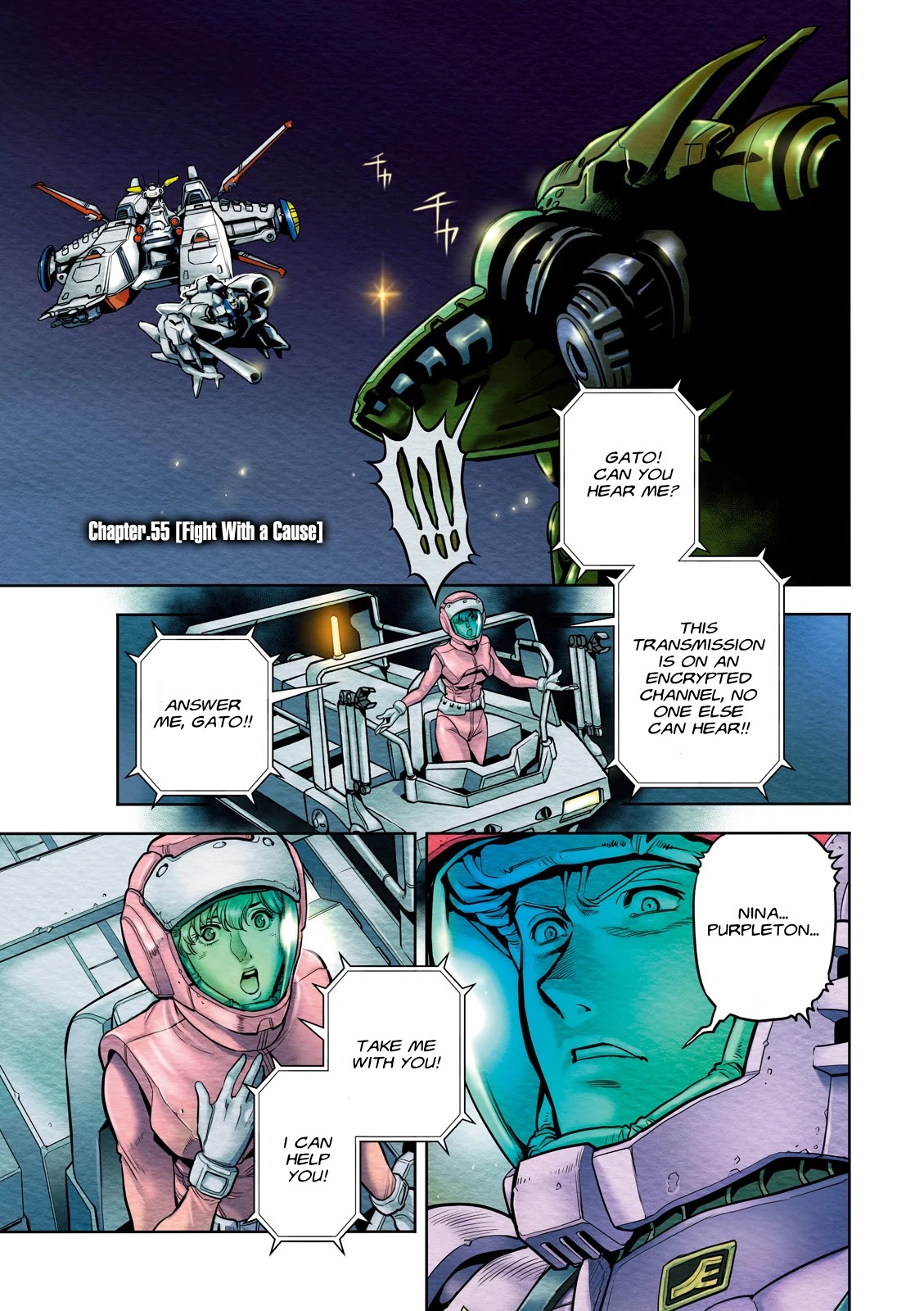 Kidou Senshi Gundam 0083 Rebellion Chapter 55 page 2 - Chapter 55: Fight With a Cause