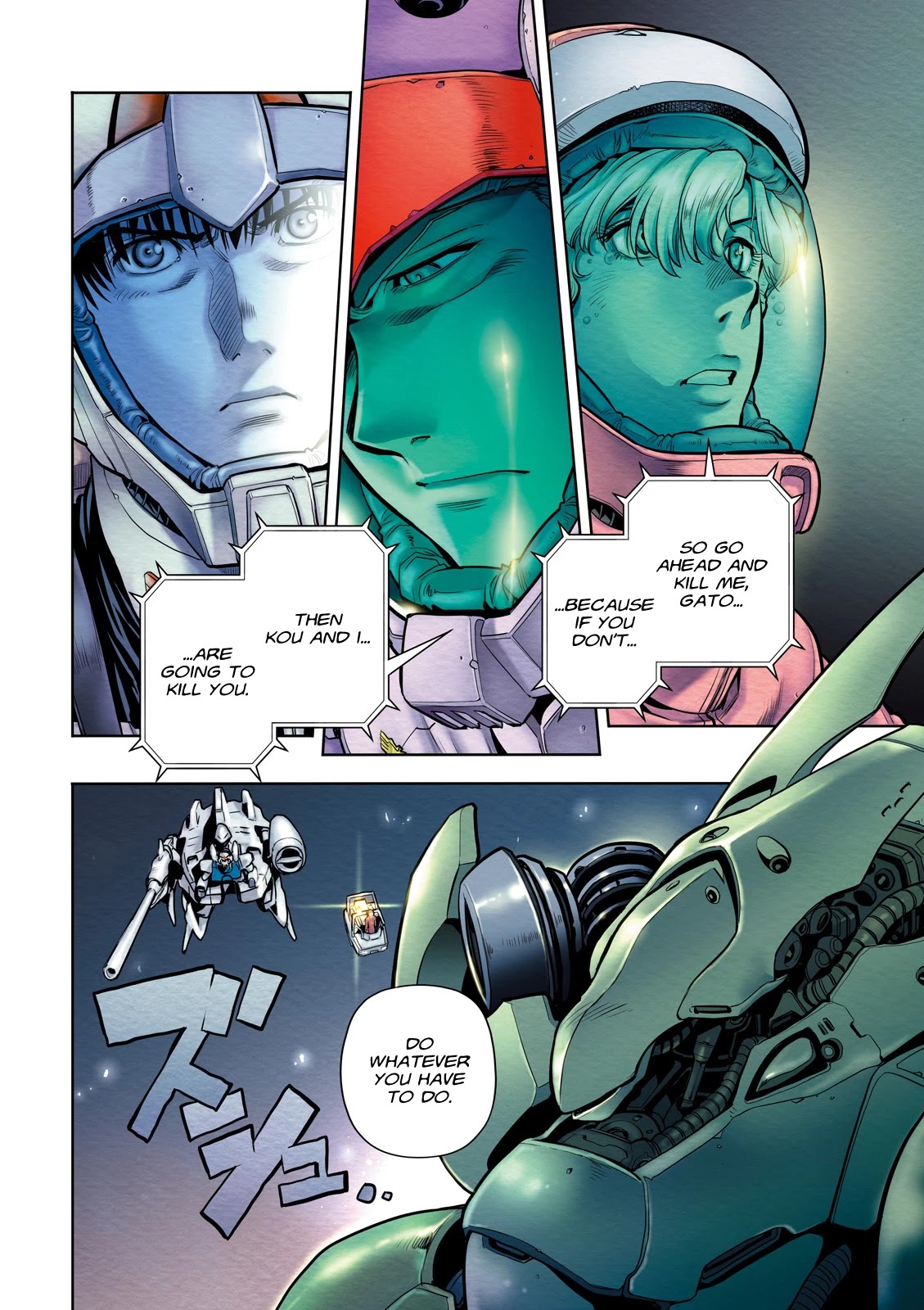 Kidou Senshi Gundam 0083 Rebellion Chapter 55 page 4 - Chapter 55: Fight With a Cause