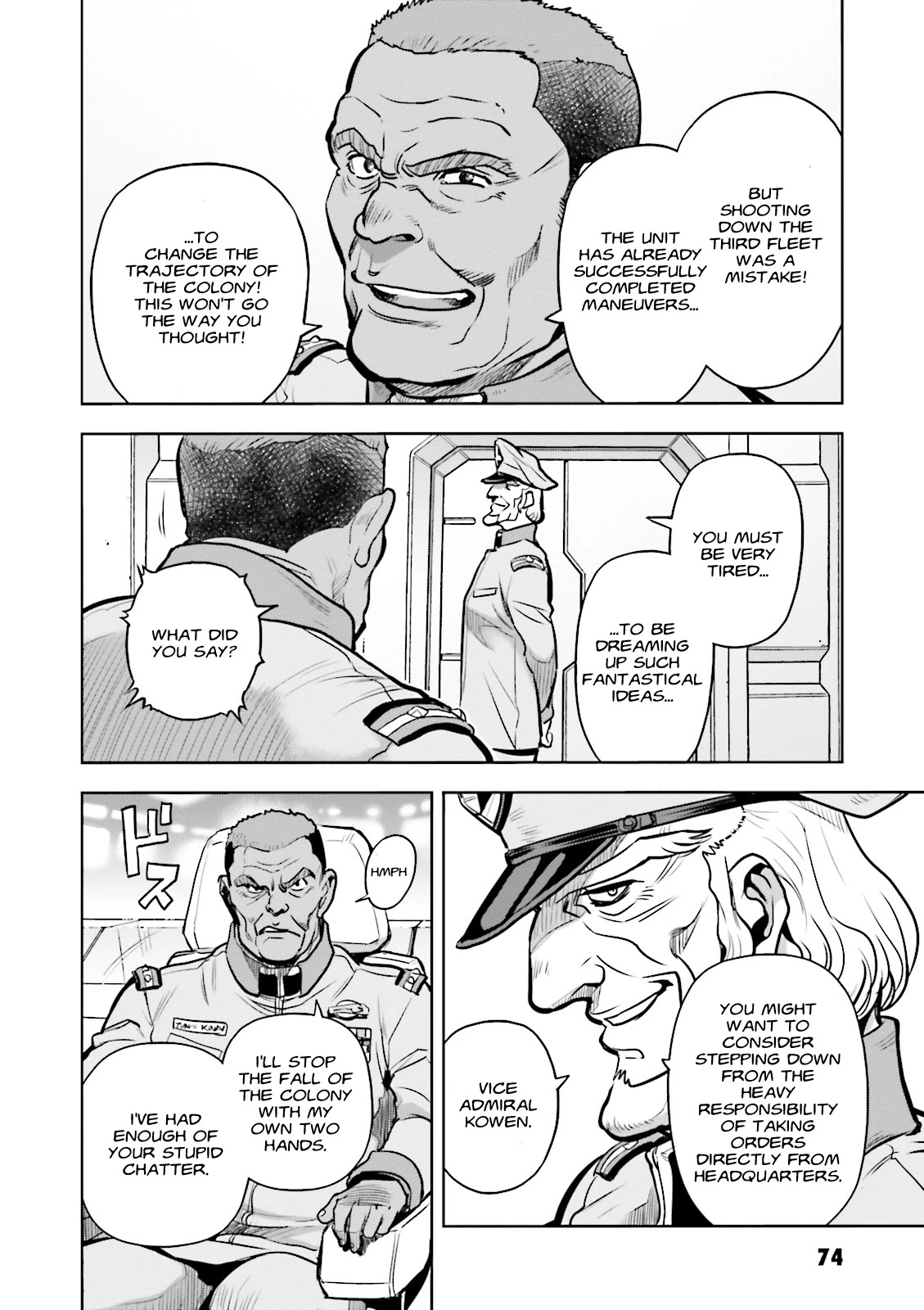 Kidou Senshi Gundam 0083 Rebellion Chapter 57 page 3 - Chapter 57: Chaos