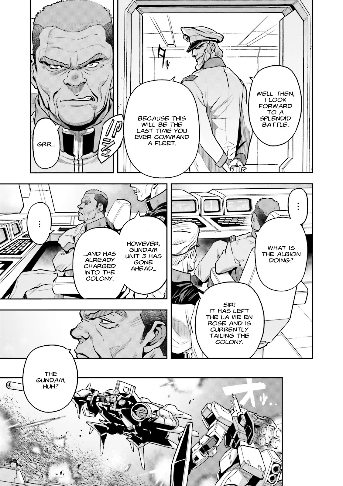 Kidou Senshi Gundam 0083 Rebellion Chapter 57 page 4 - Chapter 57: Chaos