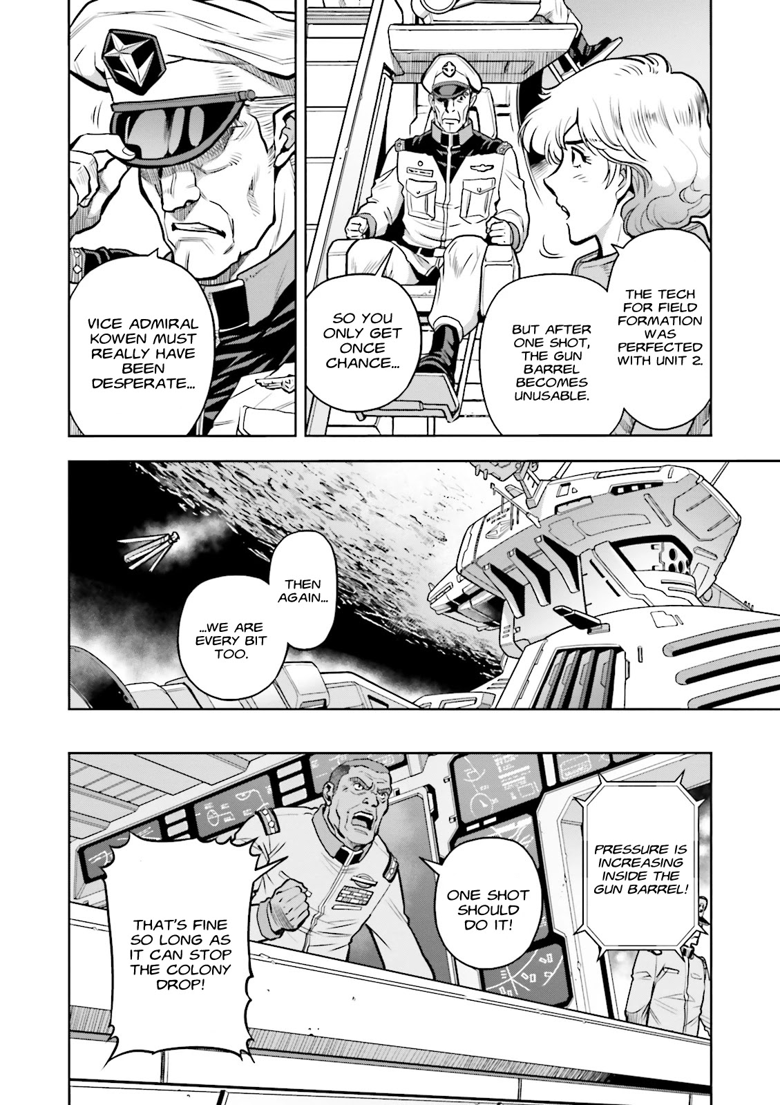 Kidou Senshi Gundam 0083 Rebellion Chapter 58 page 11 - Chapter 58: A Flash, Again