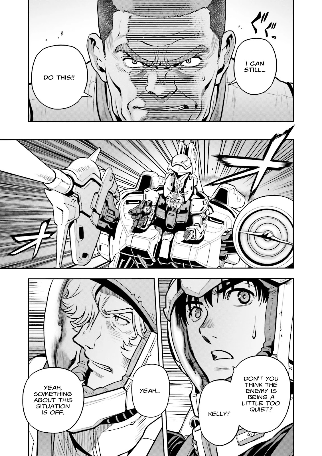 Kidou Senshi Gundam 0083 Rebellion Chapter 58 page 12 - Chapter 58: A Flash, Again