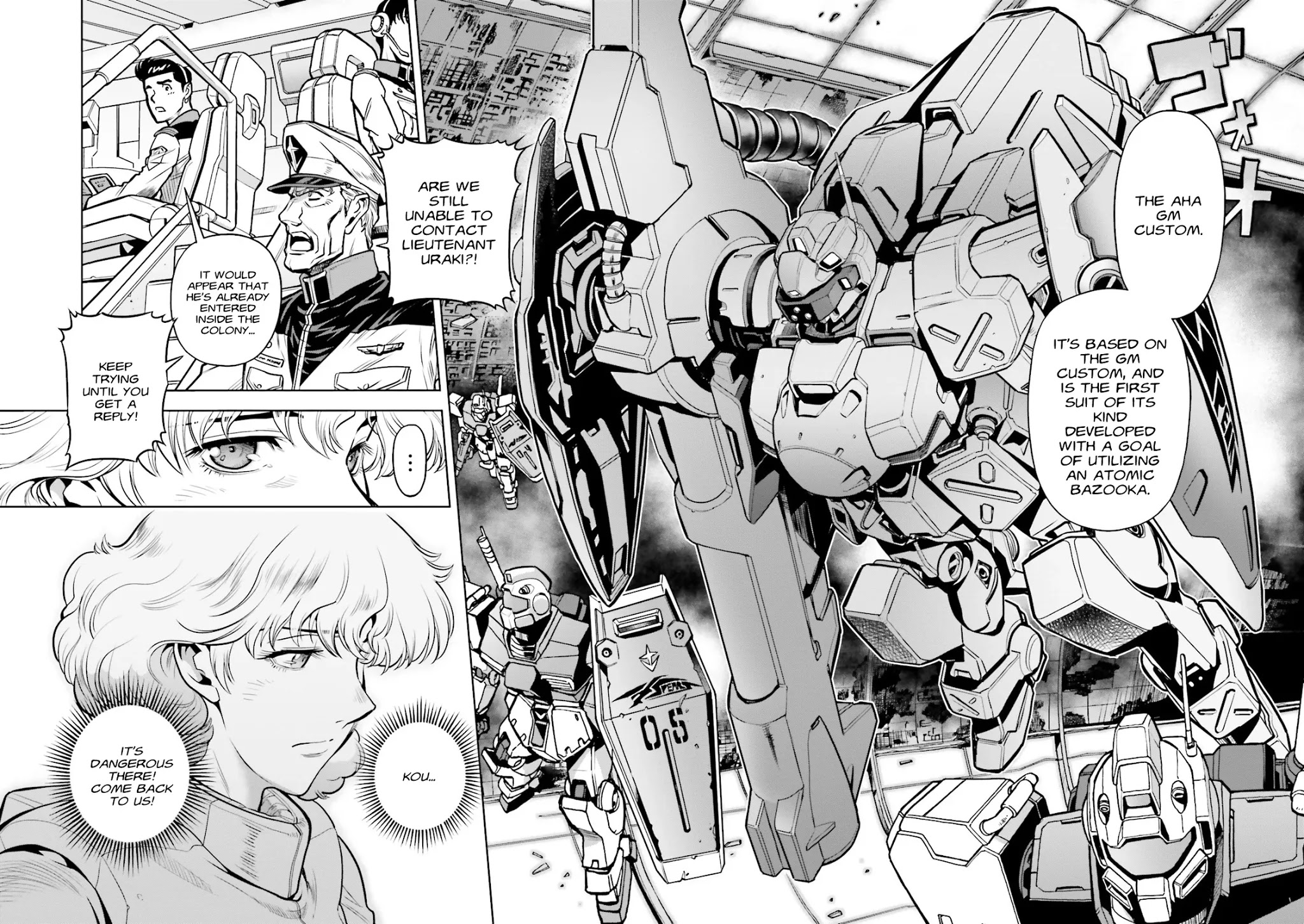 Kidou Senshi Gundam 0083 Rebellion Chapter 58 page 2 - Chapter 58: A Flash, Again