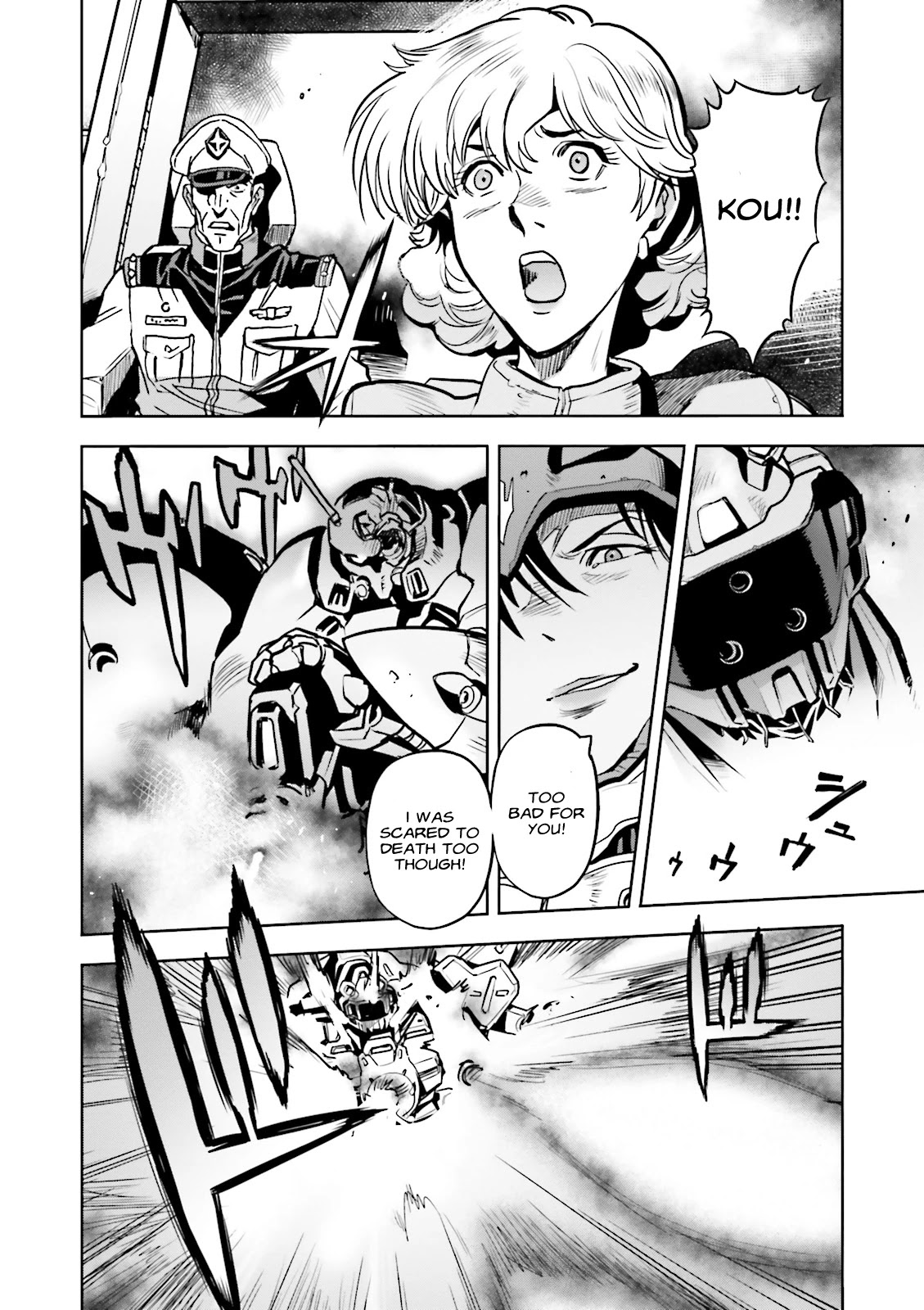 Kidou Senshi Gundam 0083 Rebellion Chapter 58 page 23 - Chapter 58: A Flash, Again