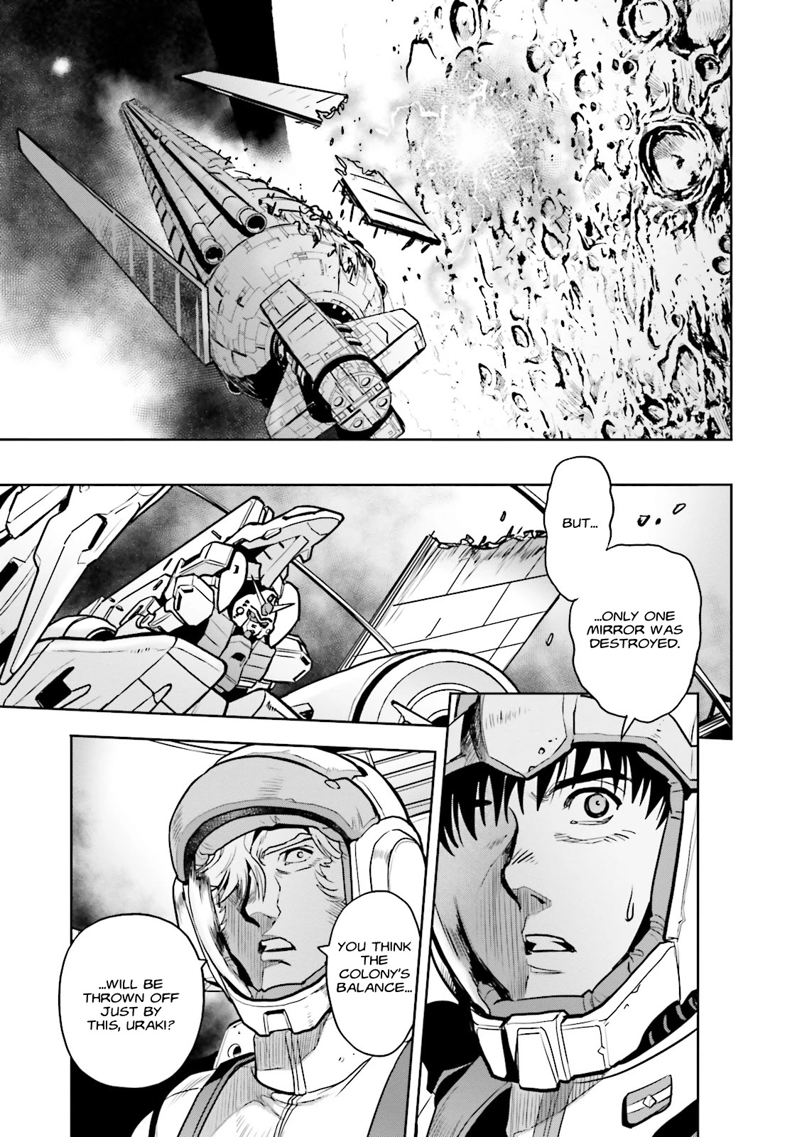 Kidou Senshi Gundam 0083 Rebellion Chapter 58 page 24 - Chapter 58: A Flash, Again