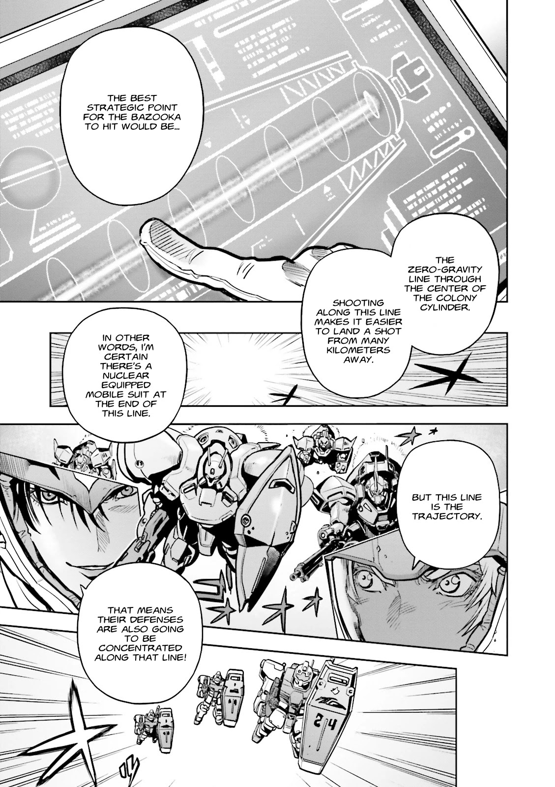 Kidou Senshi Gundam 0083 Rebellion Chapter 58 page 6 - Chapter 58: A Flash, Again
