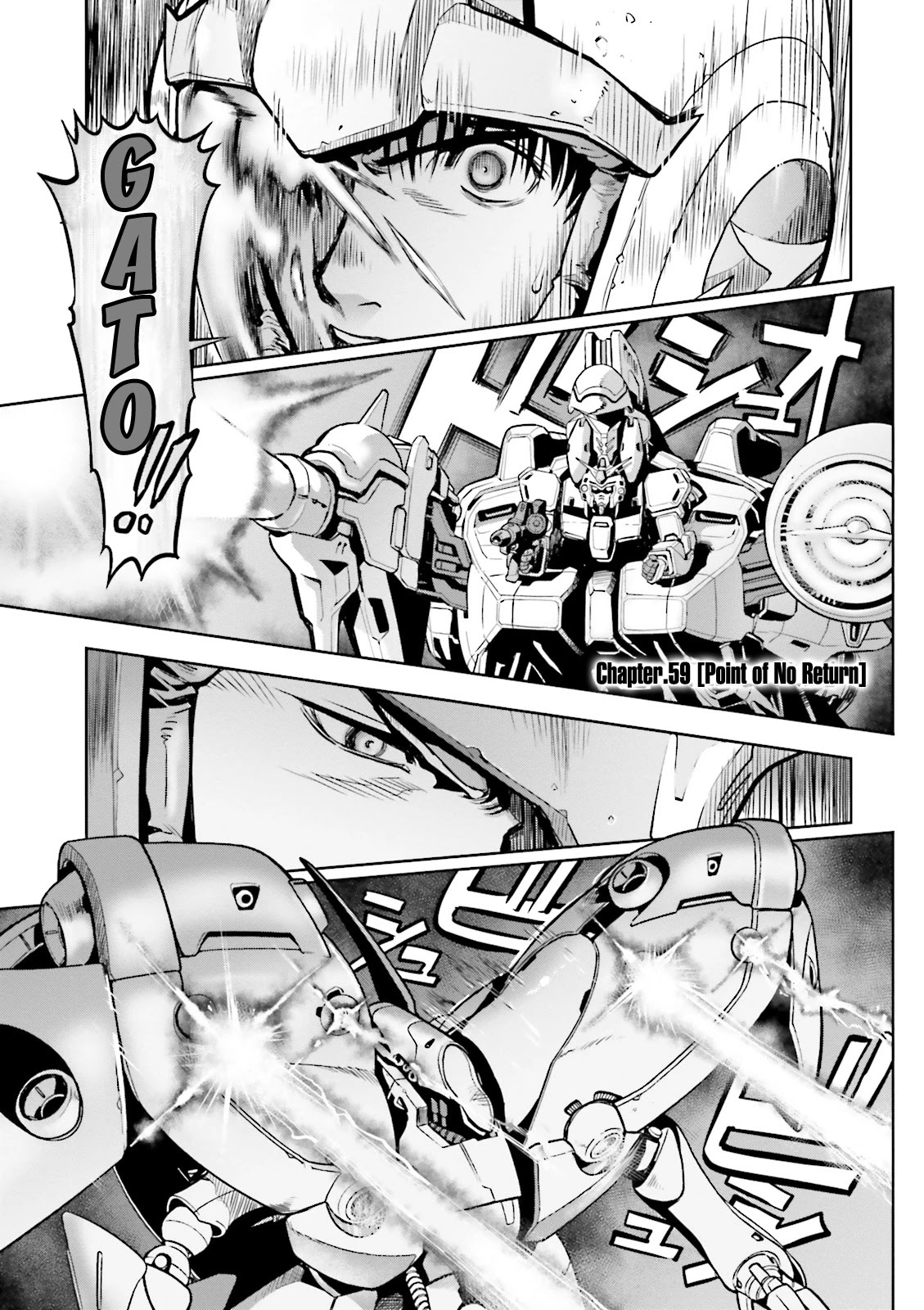 Kidou Senshi Gundam 0083 Rebellion Chapter 59 page 1 - Chapter 59: Point of no Return