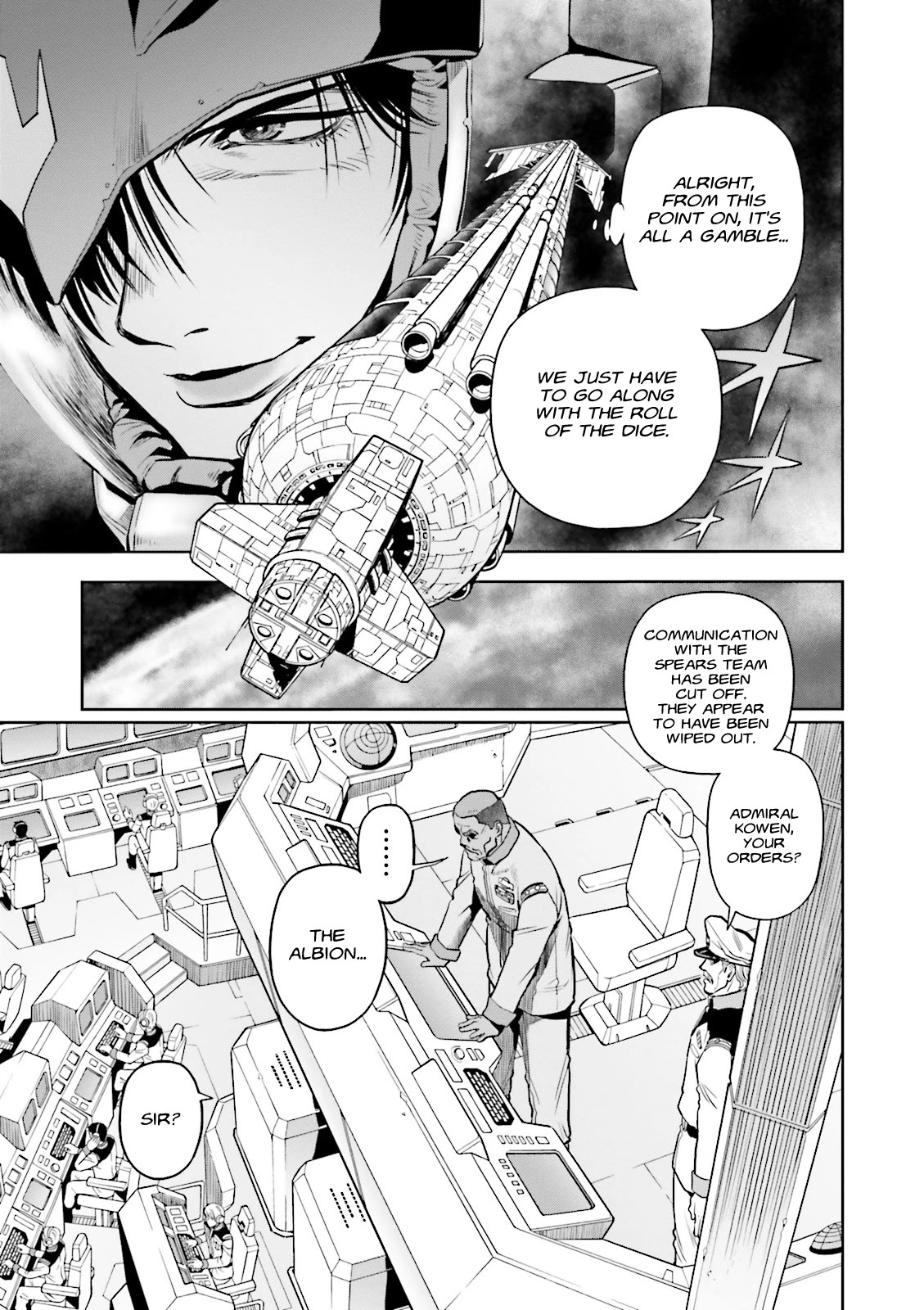 Kidou Senshi Gundam 0083 Rebellion Chapter 59 page 12 - Chapter 59: Point of no Return