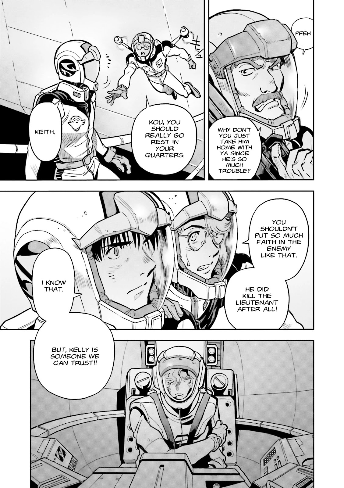 Kidou Senshi Gundam 0083 Rebellion Chapter 59 page 14 - Chapter 59: Point of no Return