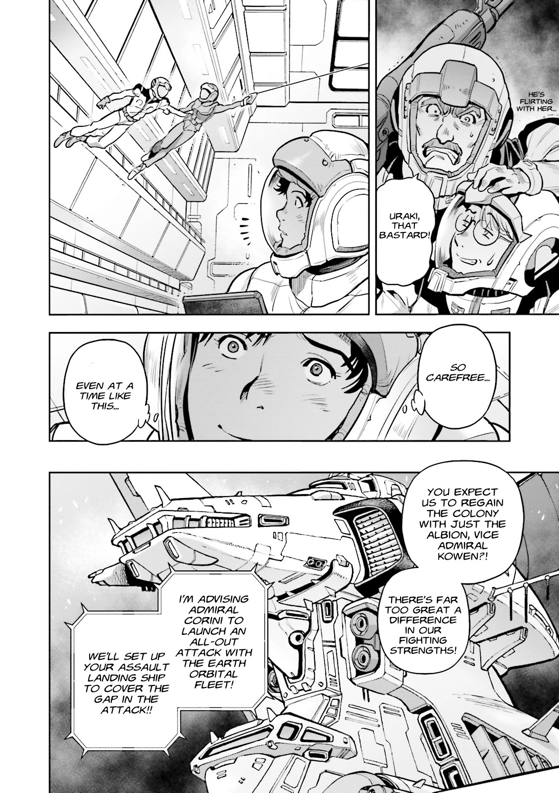 Kidou Senshi Gundam 0083 Rebellion Chapter 59 page 17 - Chapter 59: Point of no Return