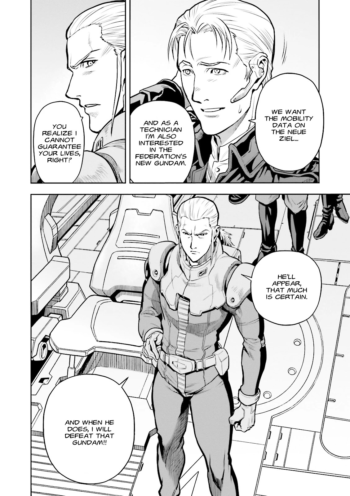 Kidou Senshi Gundam 0083 Rebellion Chapter 59 page 23 - Chapter 59: Point of no Return
