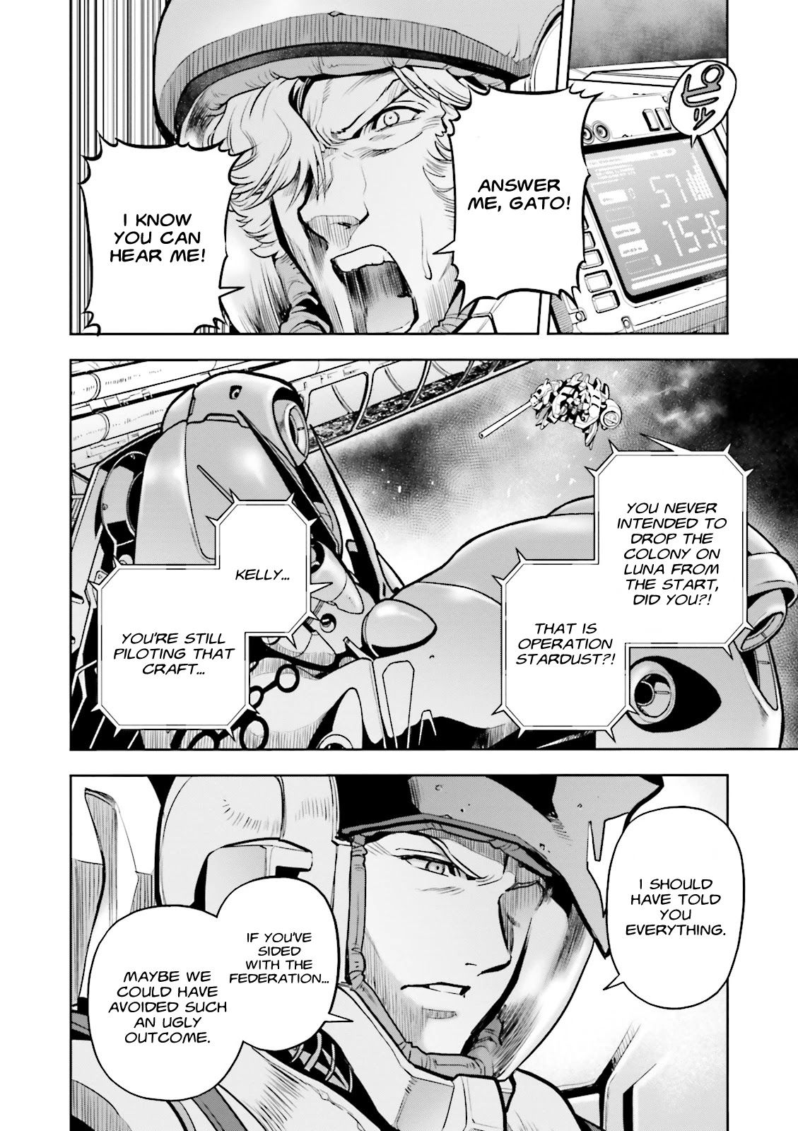 Kidou Senshi Gundam 0083 Rebellion Chapter 59 page 3 - Chapter 59: Point of no Return