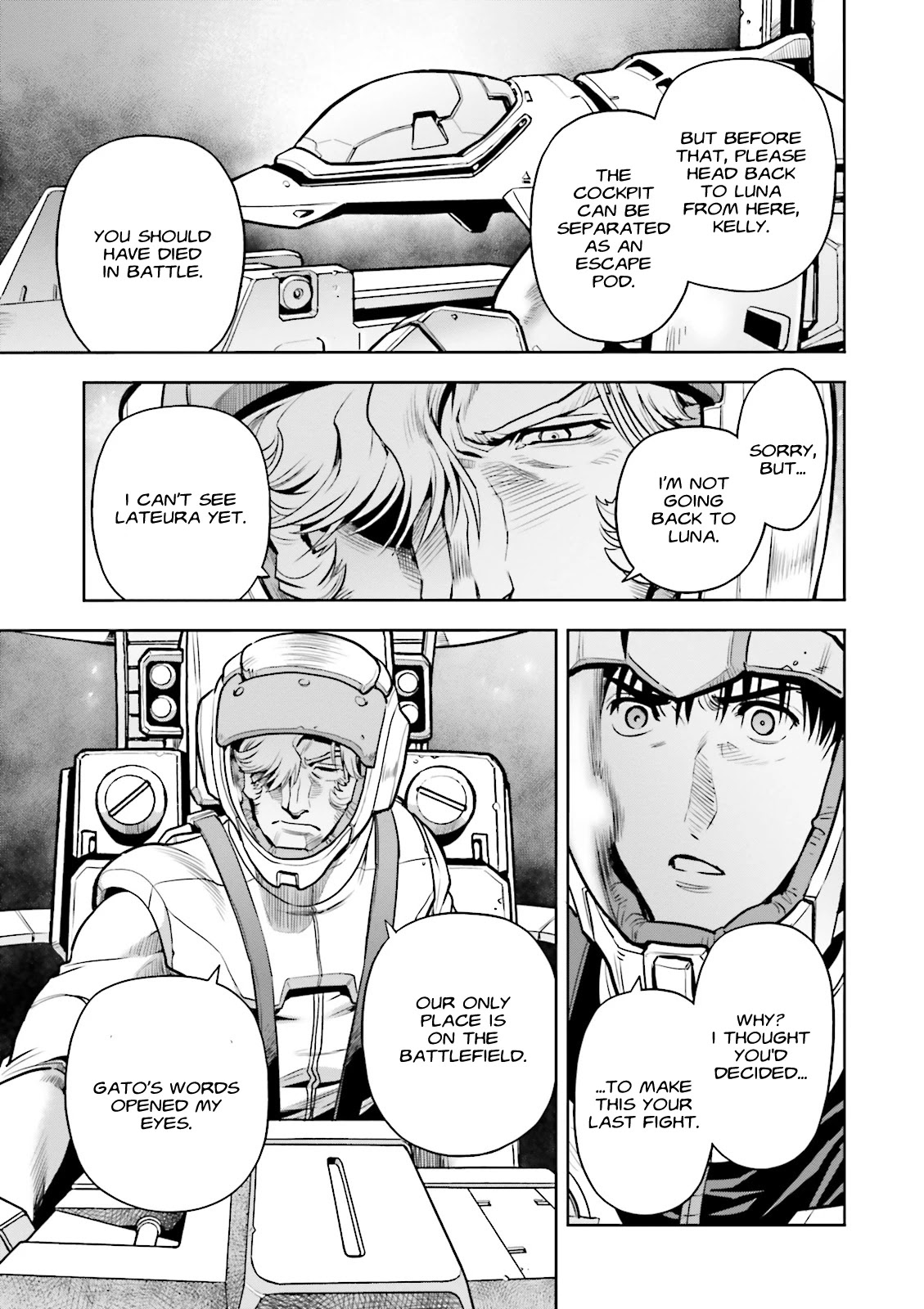 Kidou Senshi Gundam 0083 Rebellion Chapter 59 page 8 - Chapter 59: Point of no Return