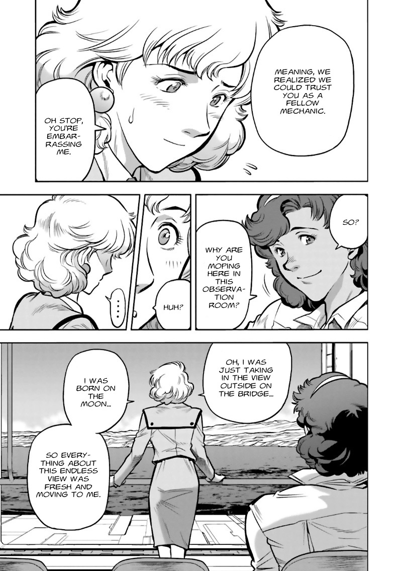 Kidou Senshi Gundam 0083 Rebellion Chapter 6 page 17 - Chapter 6: Stardust Activated