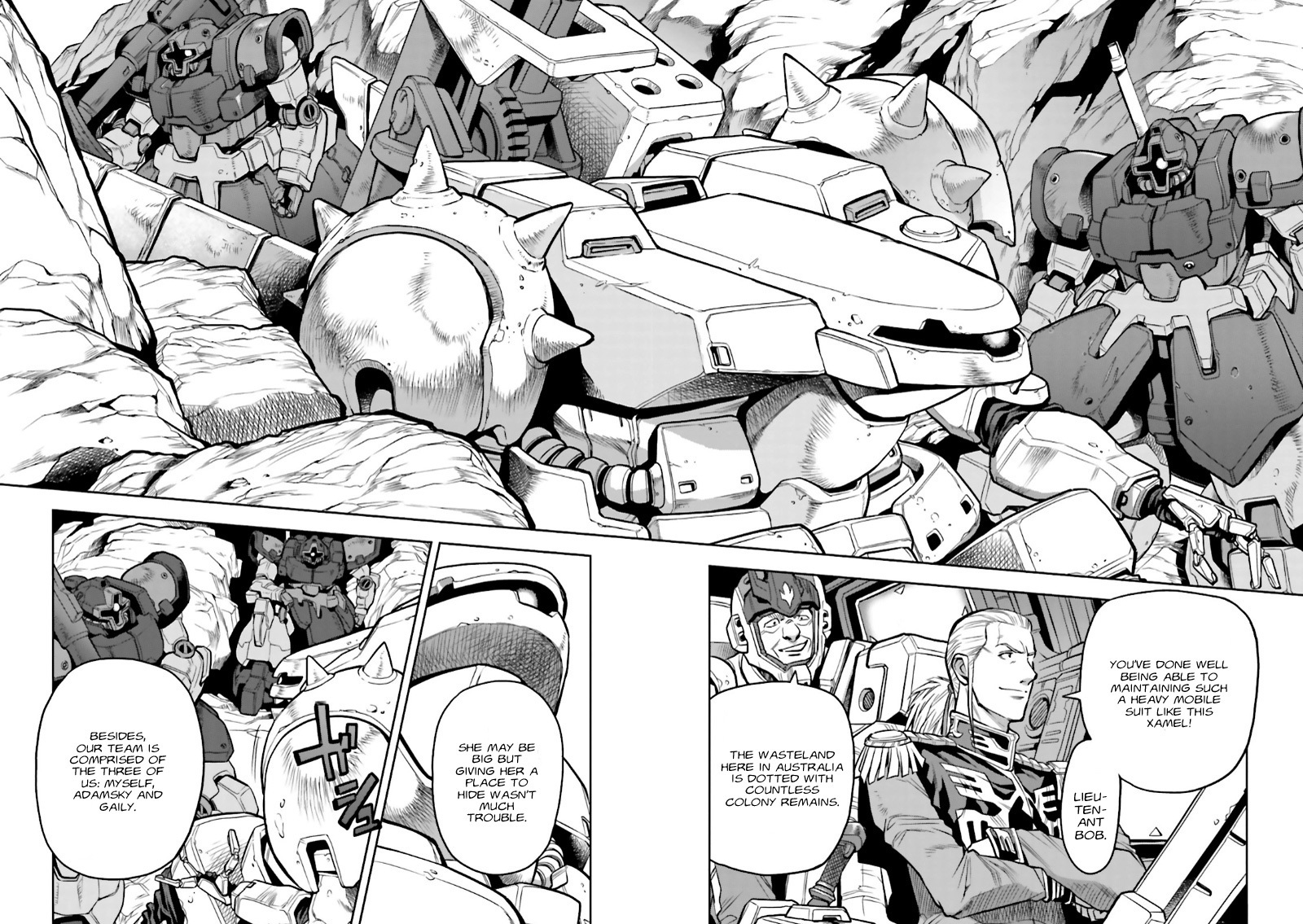 Kidou Senshi Gundam 0083 Rebellion Chapter 6 page 21 - Chapter 6: Stardust Activated