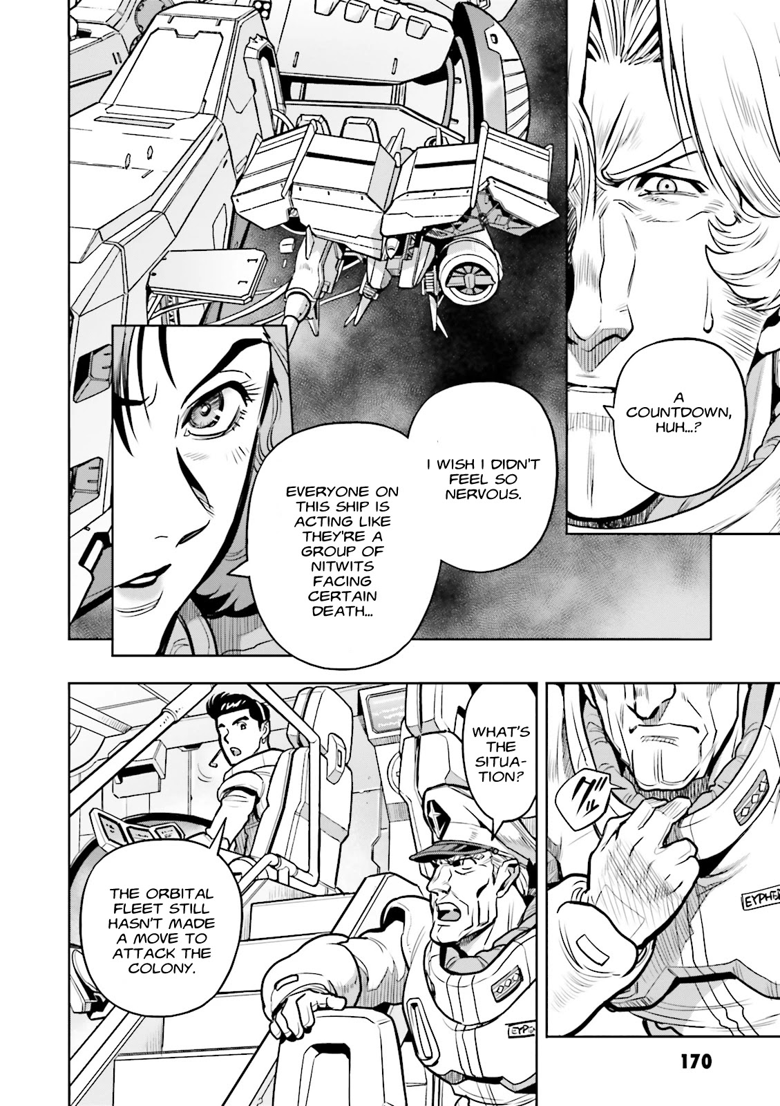 Kidou Senshi Gundam 0083 Rebellion Chapter 60 page 14 - Chapter 60: Nina's Confession