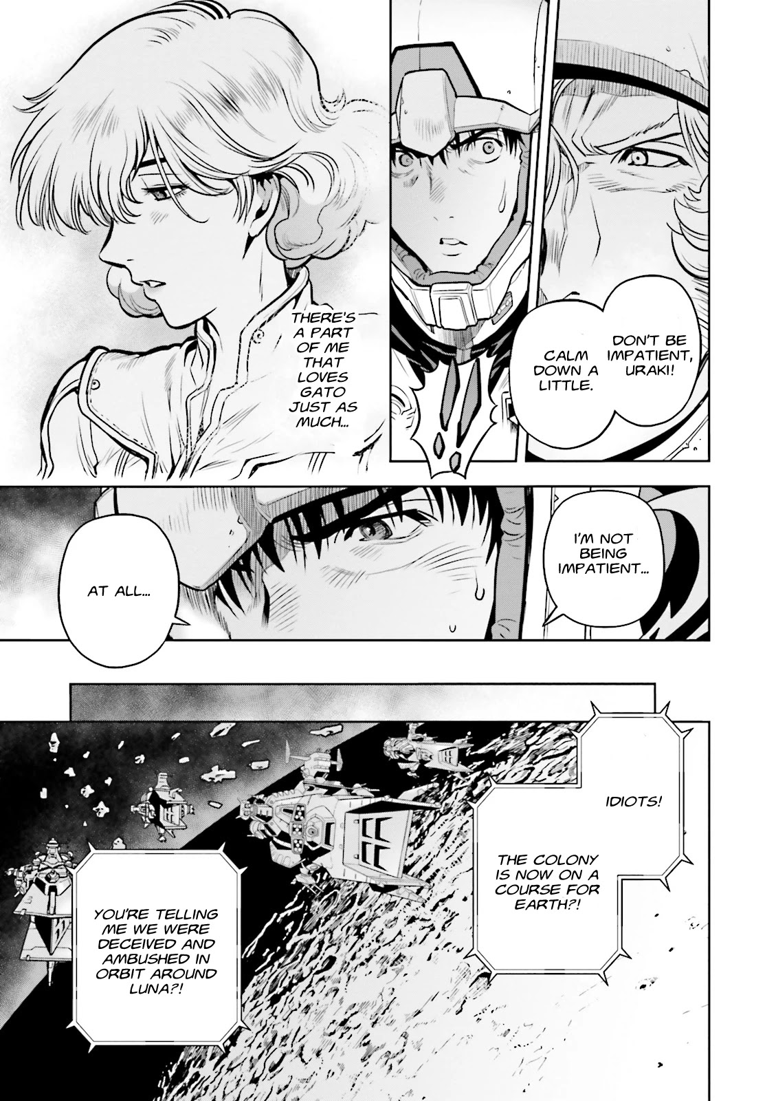 Kidou Senshi Gundam 0083 Rebellion Chapter 60 page 19 - Chapter 60: Nina's Confession