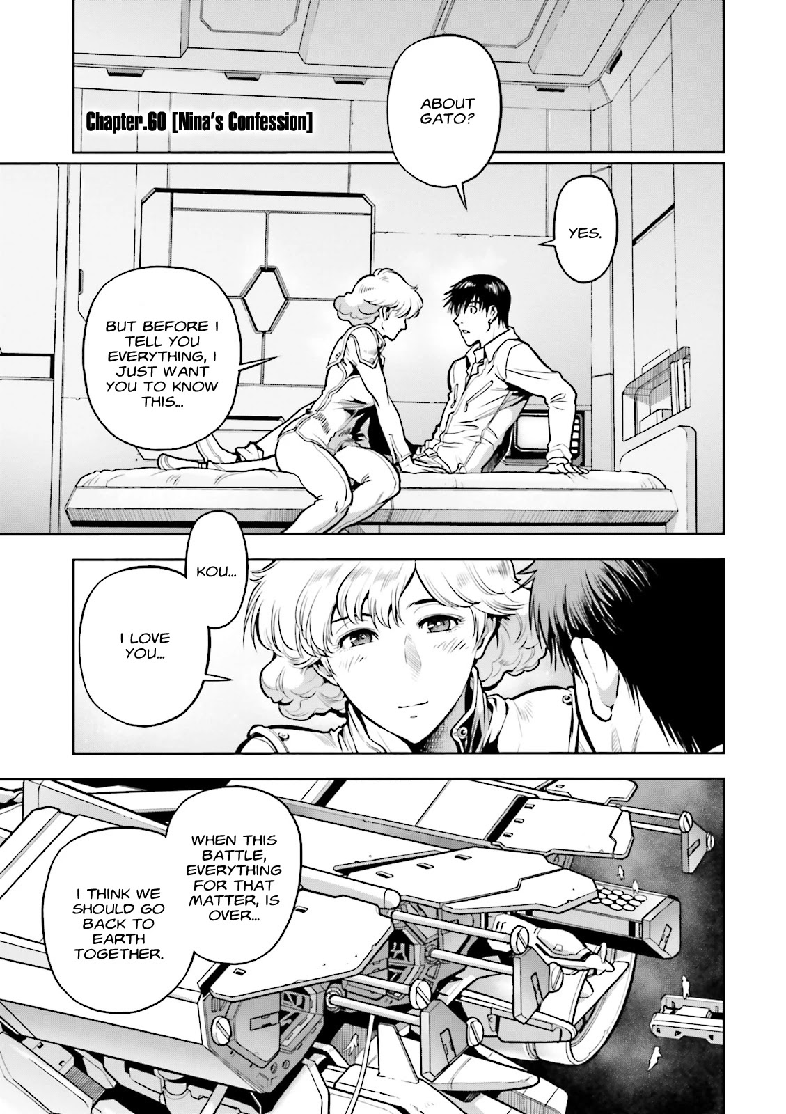Kidou Senshi Gundam 0083 Rebellion Chapter 60 page 2 - Chapter 60: Nina's Confession