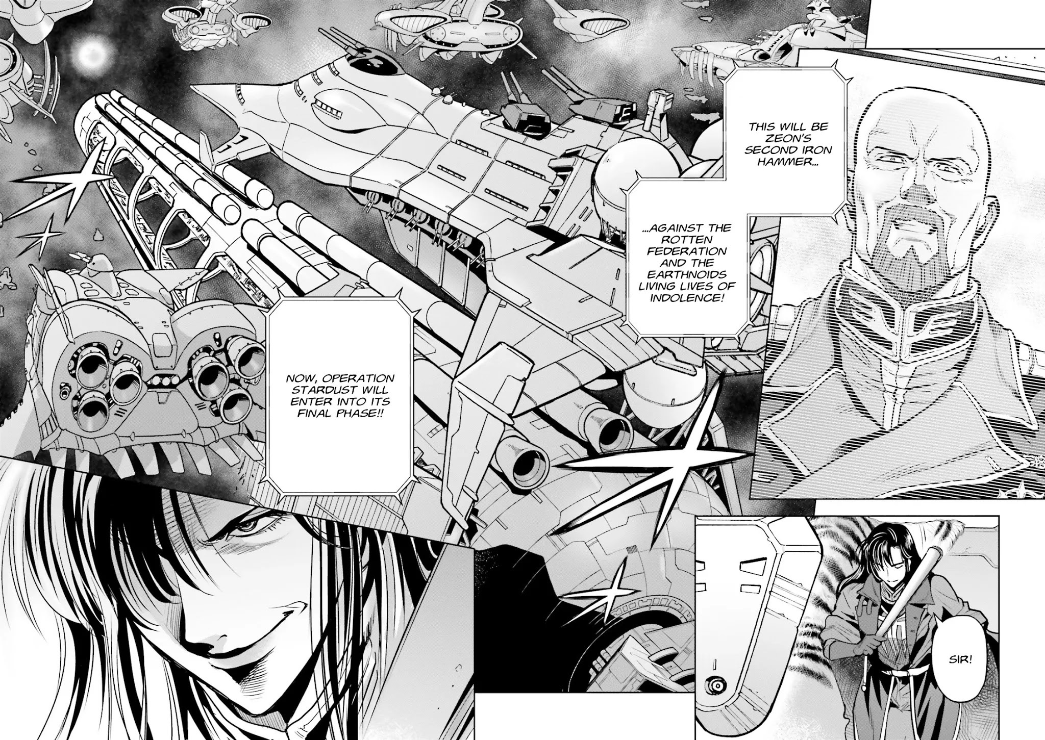 Kidou Senshi Gundam 0083 Rebellion Chapter 60 page 28 - Chapter 60: Nina's Confession