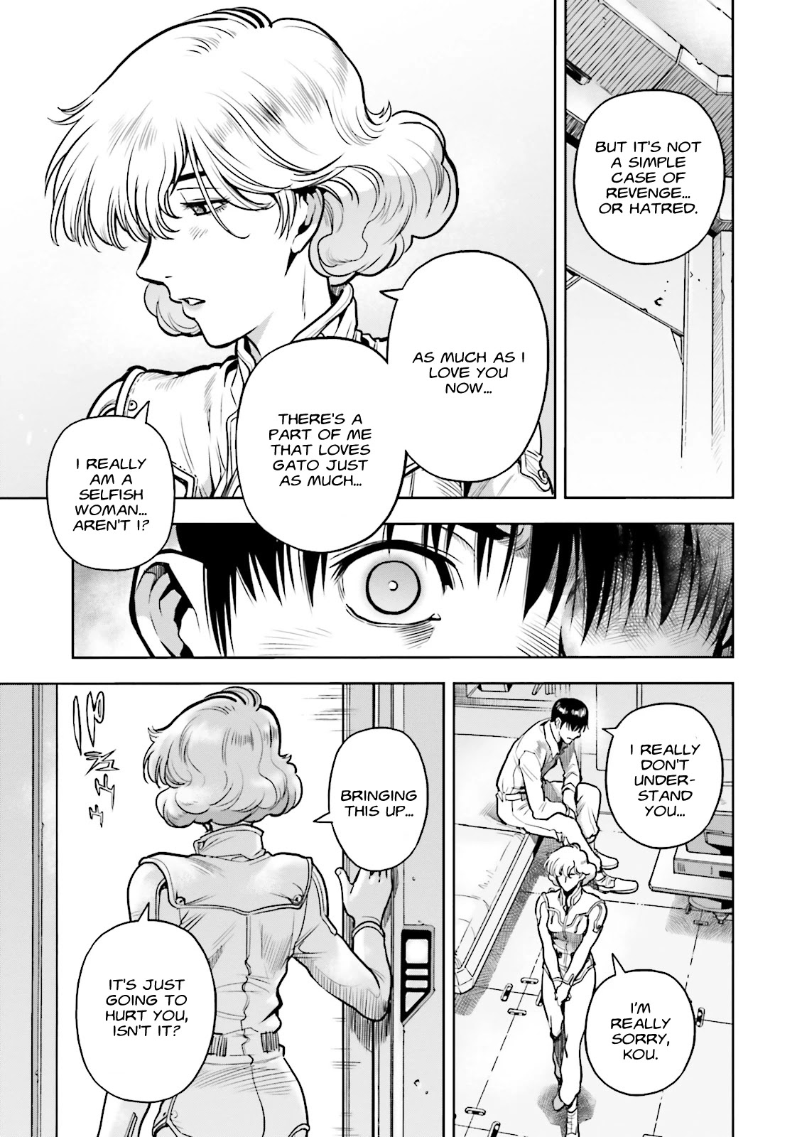 Kidou Senshi Gundam 0083 Rebellion Chapter 60 page 7 - Chapter 60: Nina's Confession