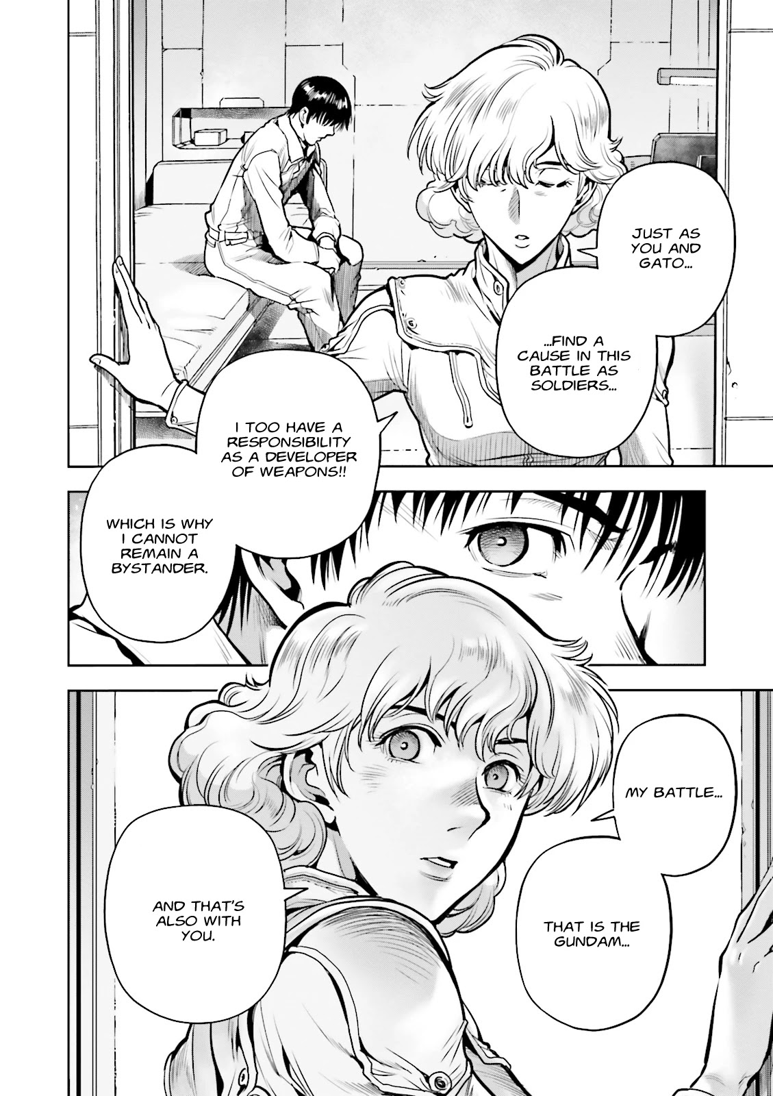 Kidou Senshi Gundam 0083 Rebellion Chapter 60 page 8 - Chapter 60: Nina's Confession