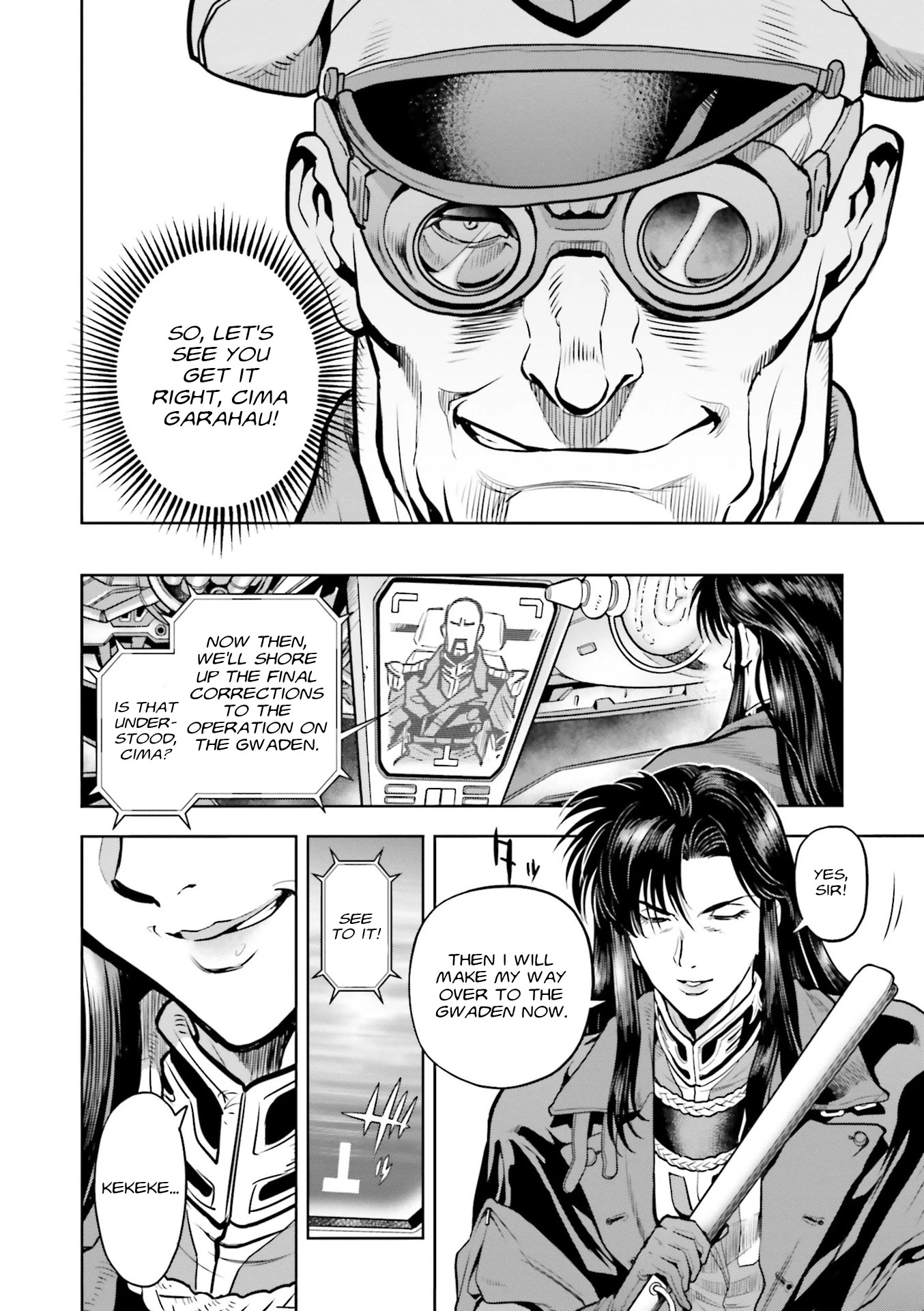 Kidou Senshi Gundam 0083 Rebellion Chapter 61 page 12 - Chapter 61: Curtain of Betrayal