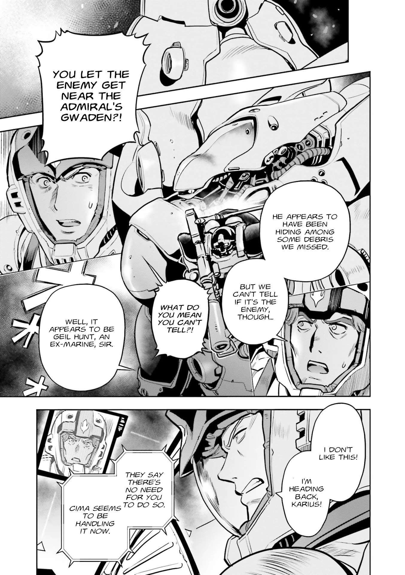 Kidou Senshi Gundam 0083 Rebellion Chapter 62 page 14 - Chapter 62: Rolling the Dice