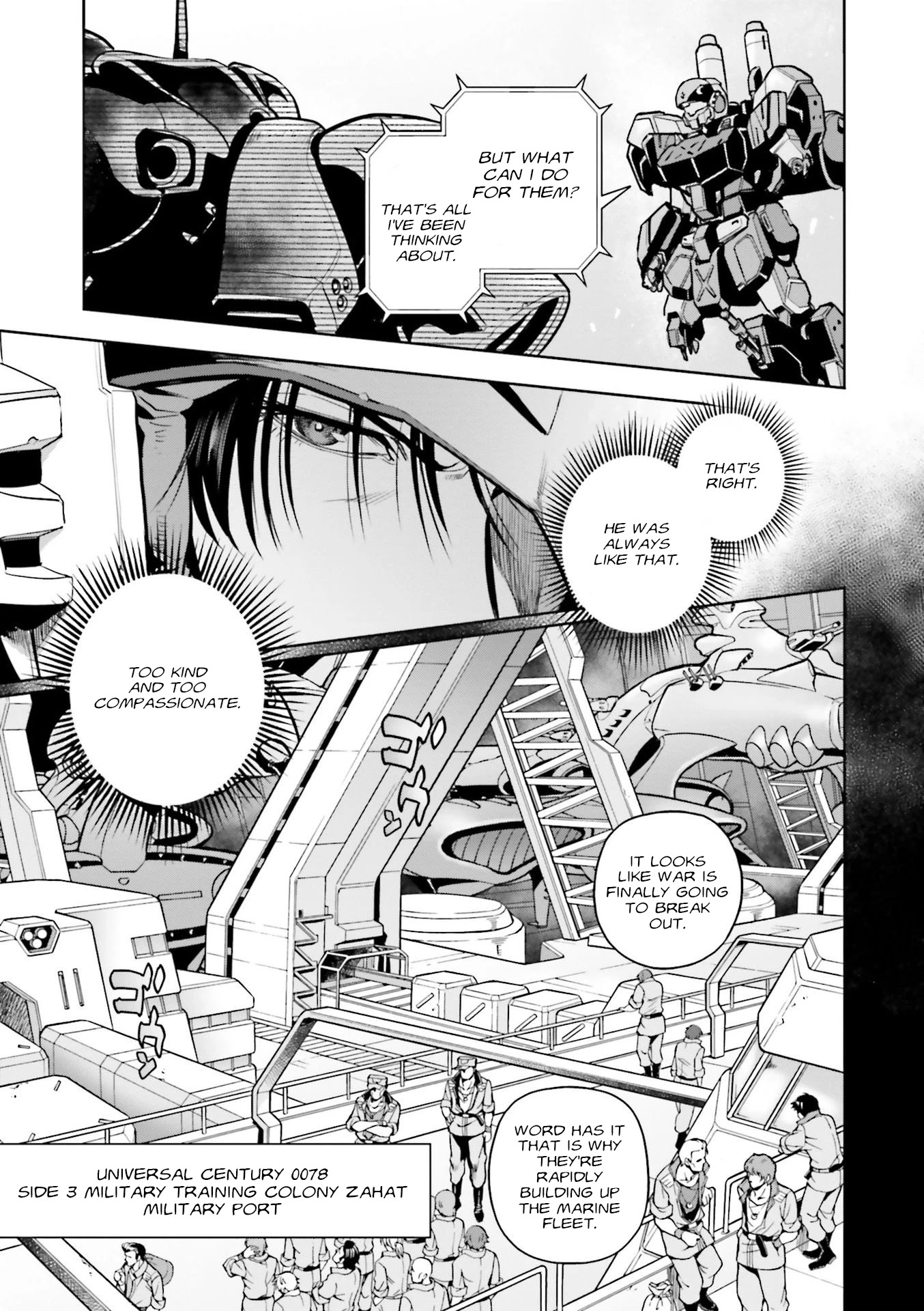 Kidou Senshi Gundam 0083 Rebellion Chapter 62 page 6 - Chapter 62: Rolling the Dice
