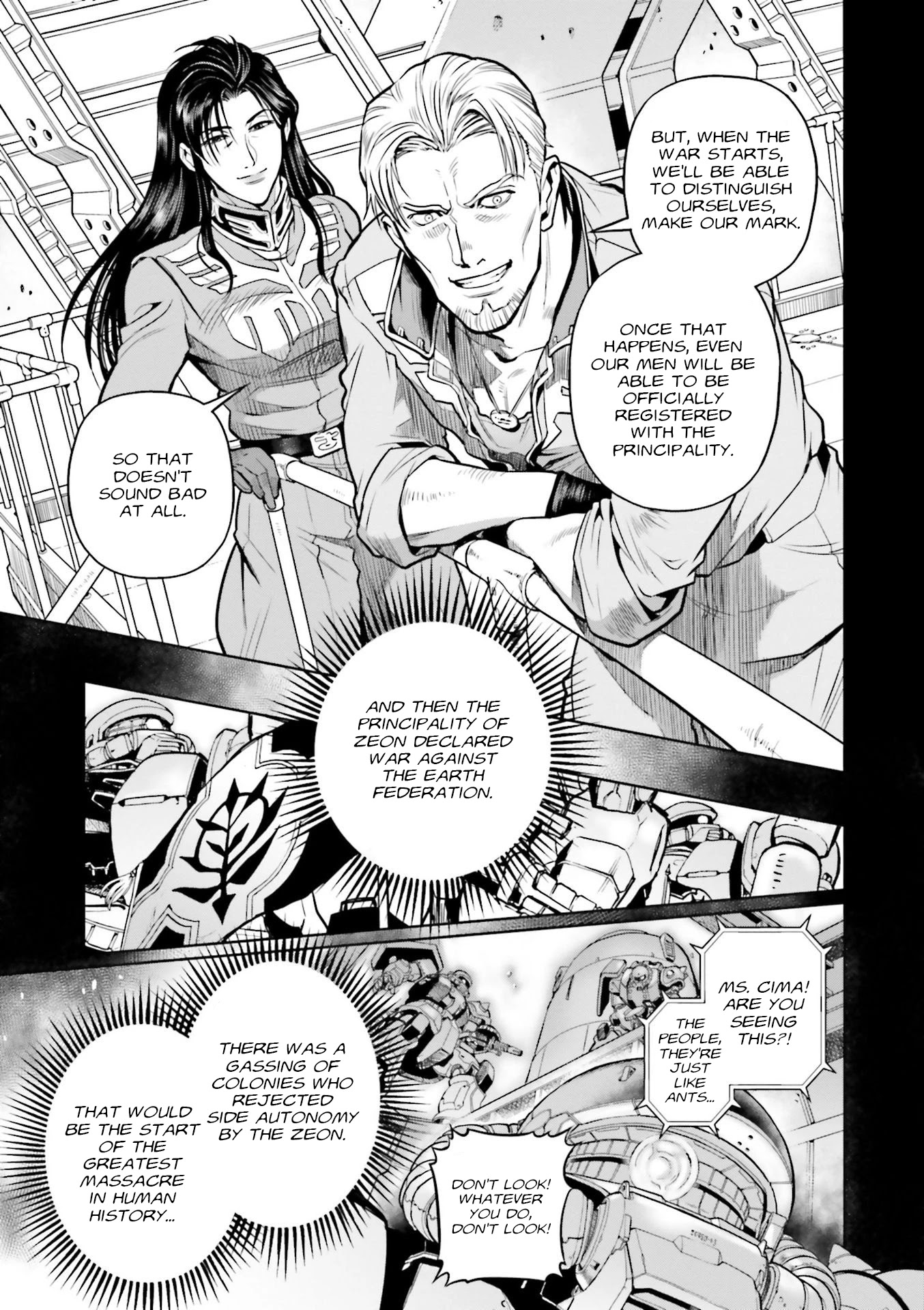 Kidou Senshi Gundam 0083 Rebellion Chapter 62 page 8 - Chapter 62: Rolling the Dice