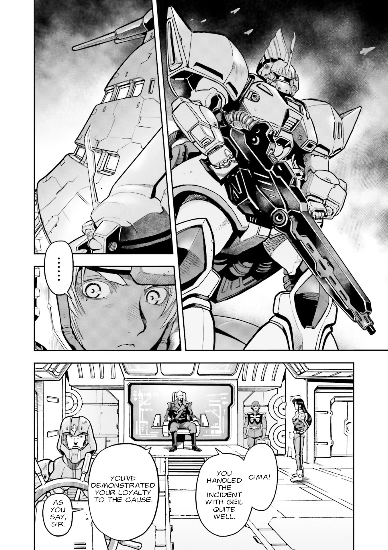 Kidou Senshi Gundam 0083 Rebellion Chapter 63 page 13 - Chapter 63: Ceased Fire