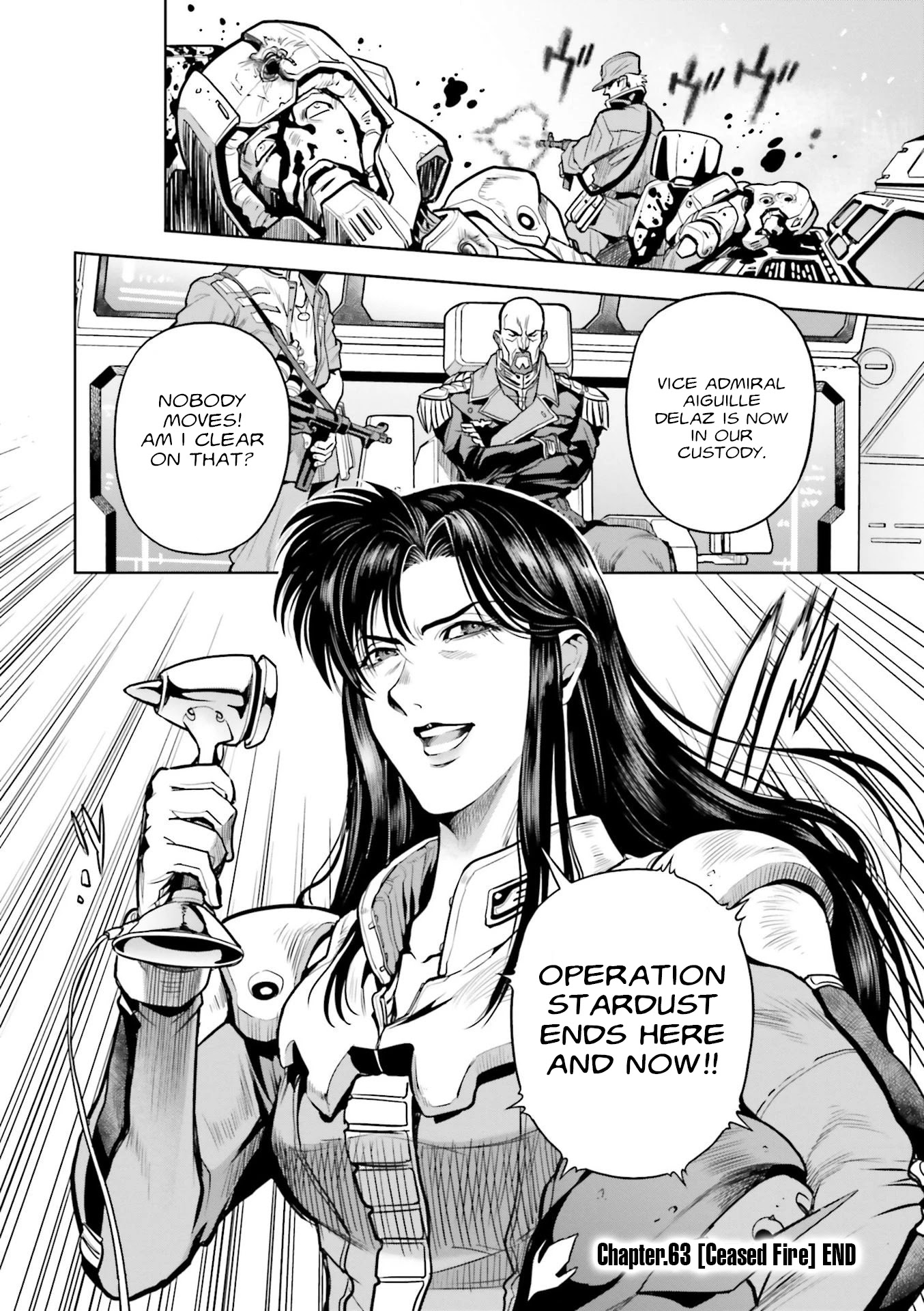 Kidou Senshi Gundam 0083 Rebellion Chapter 63 page 31 - Chapter 63: Ceased Fire