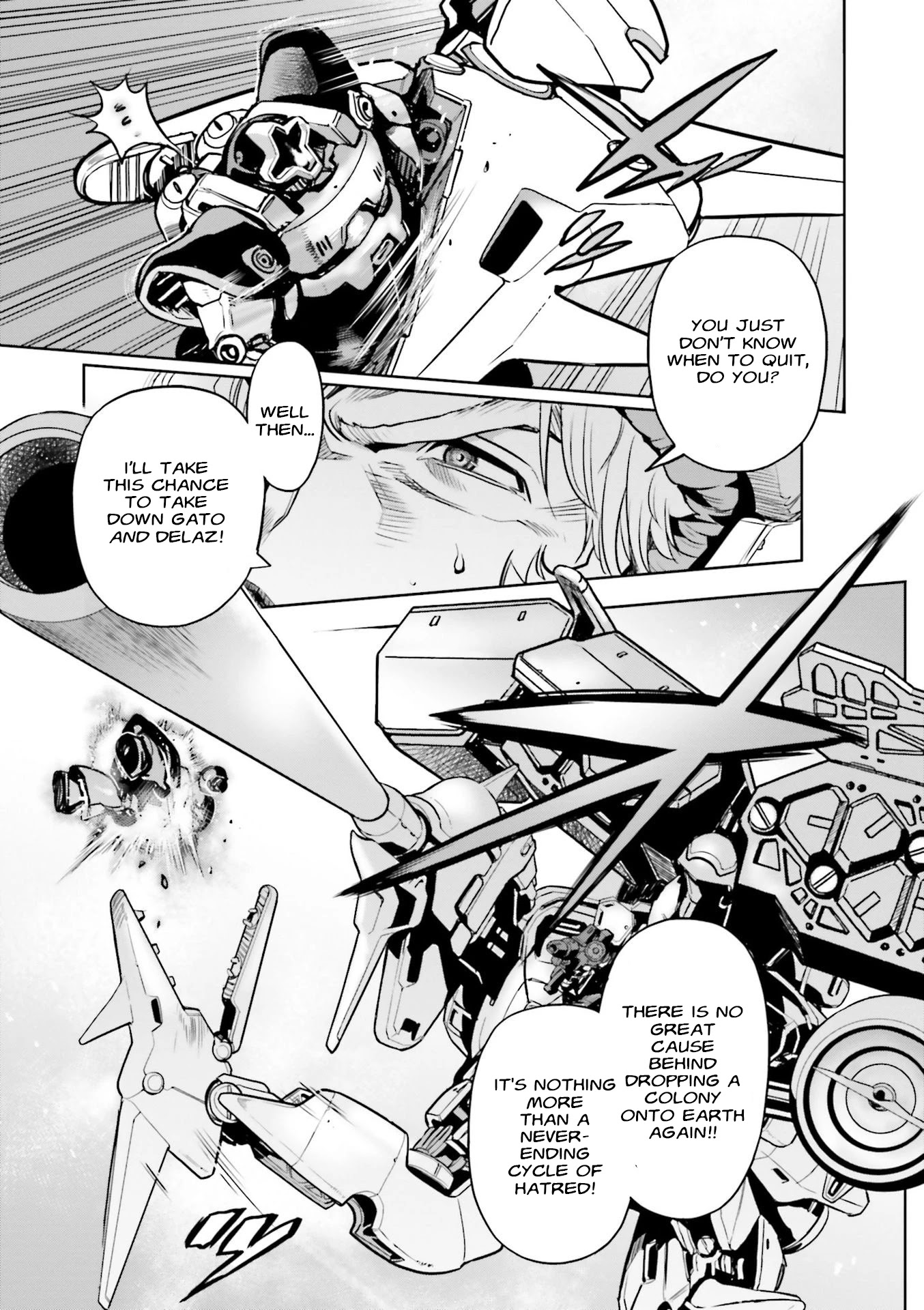 Kidou Senshi Gundam 0083 Rebellion Chapter 63 page 4 - Chapter 63: Ceased Fire