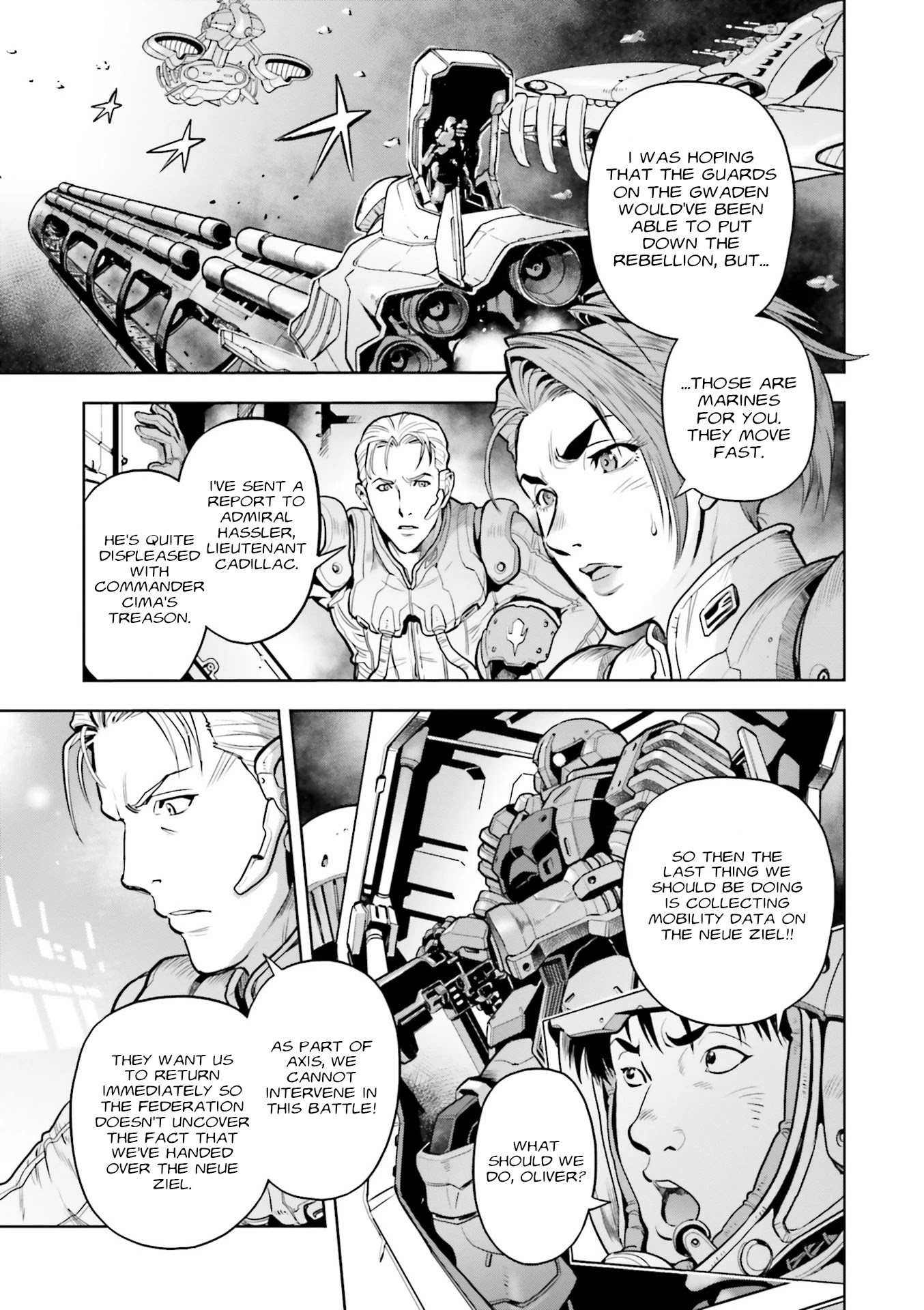 Kidou Senshi Gundam 0083 Rebellion Chapter 64 page 10 - Chapter 64: A Voice Echoing in the Void