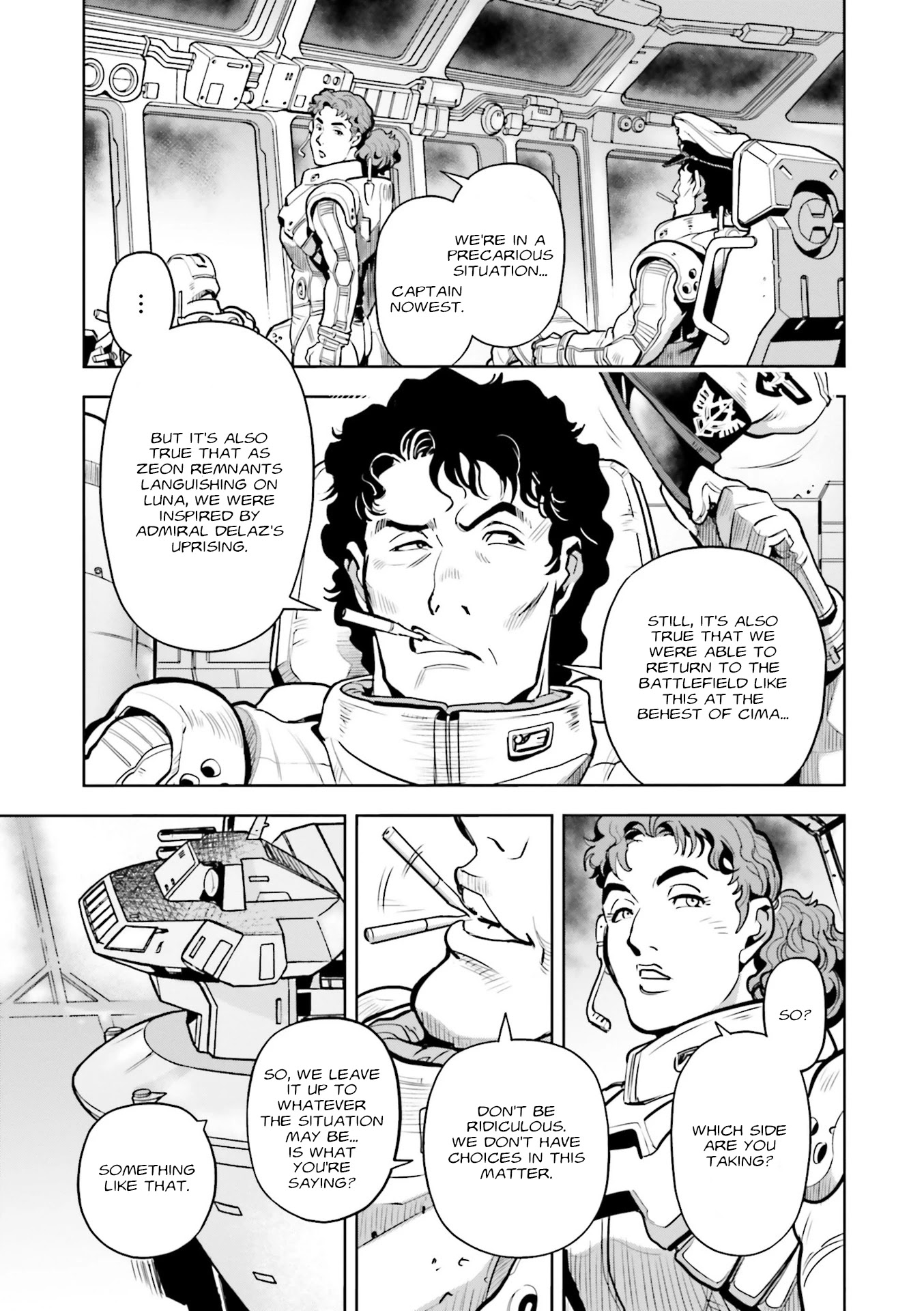 Kidou Senshi Gundam 0083 Rebellion Chapter 64 page 12 - Chapter 64: A Voice Echoing in the Void
