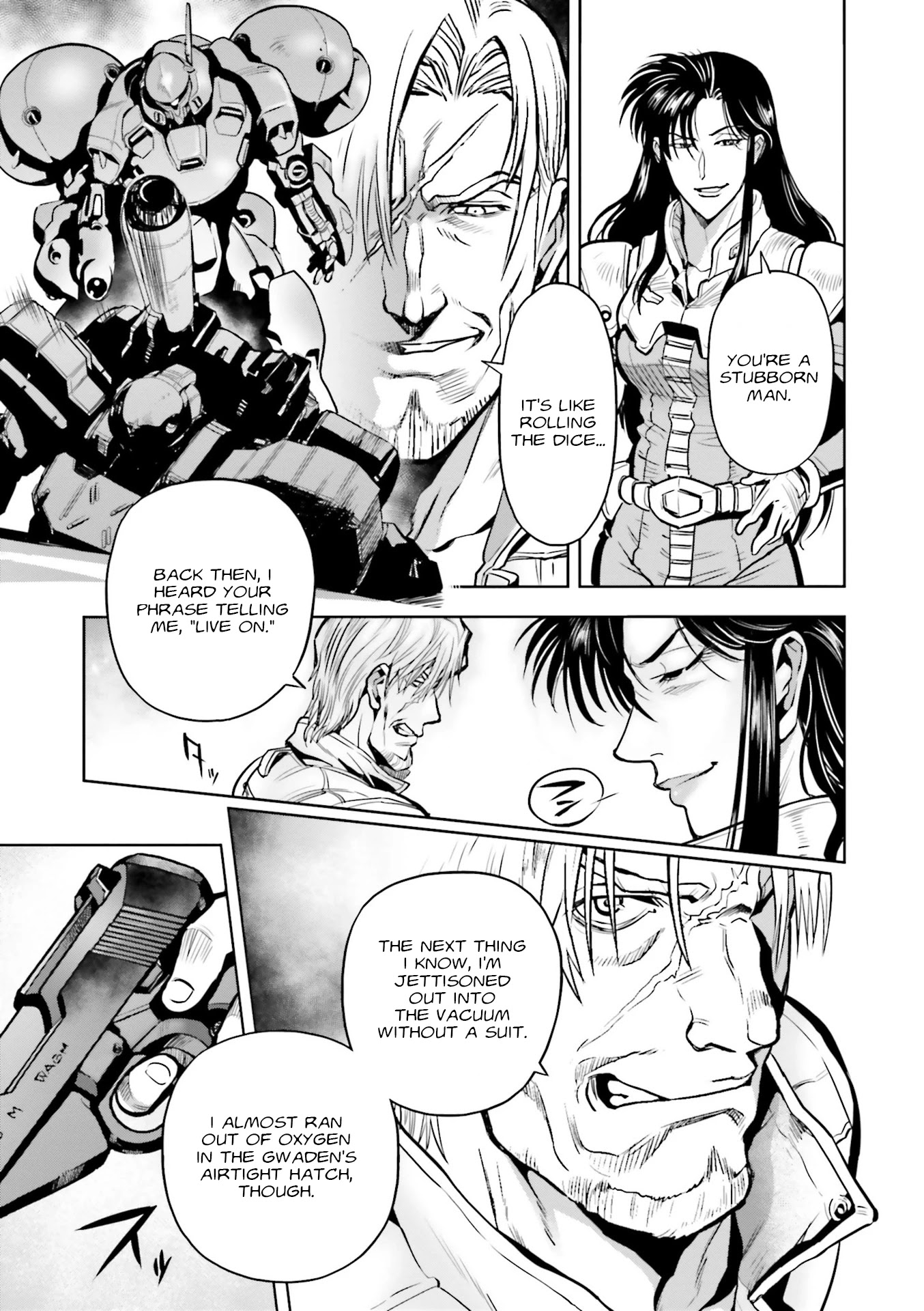 Kidou Senshi Gundam 0083 Rebellion Chapter 64 page 20 - Chapter 64: A Voice Echoing in the Void