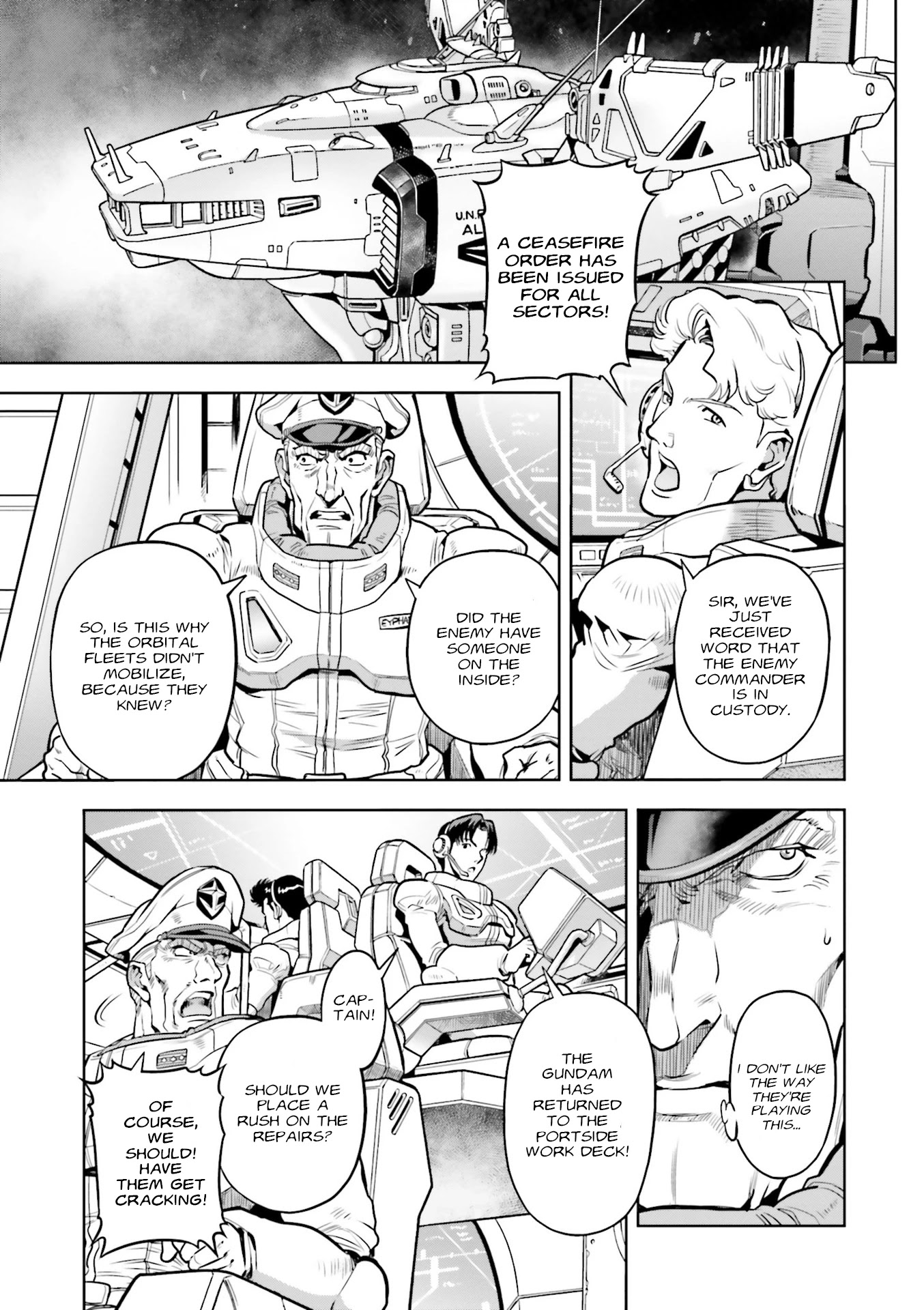 Kidou Senshi Gundam 0083 Rebellion Chapter 64 page 4 - Chapter 64: A Voice Echoing in the Void