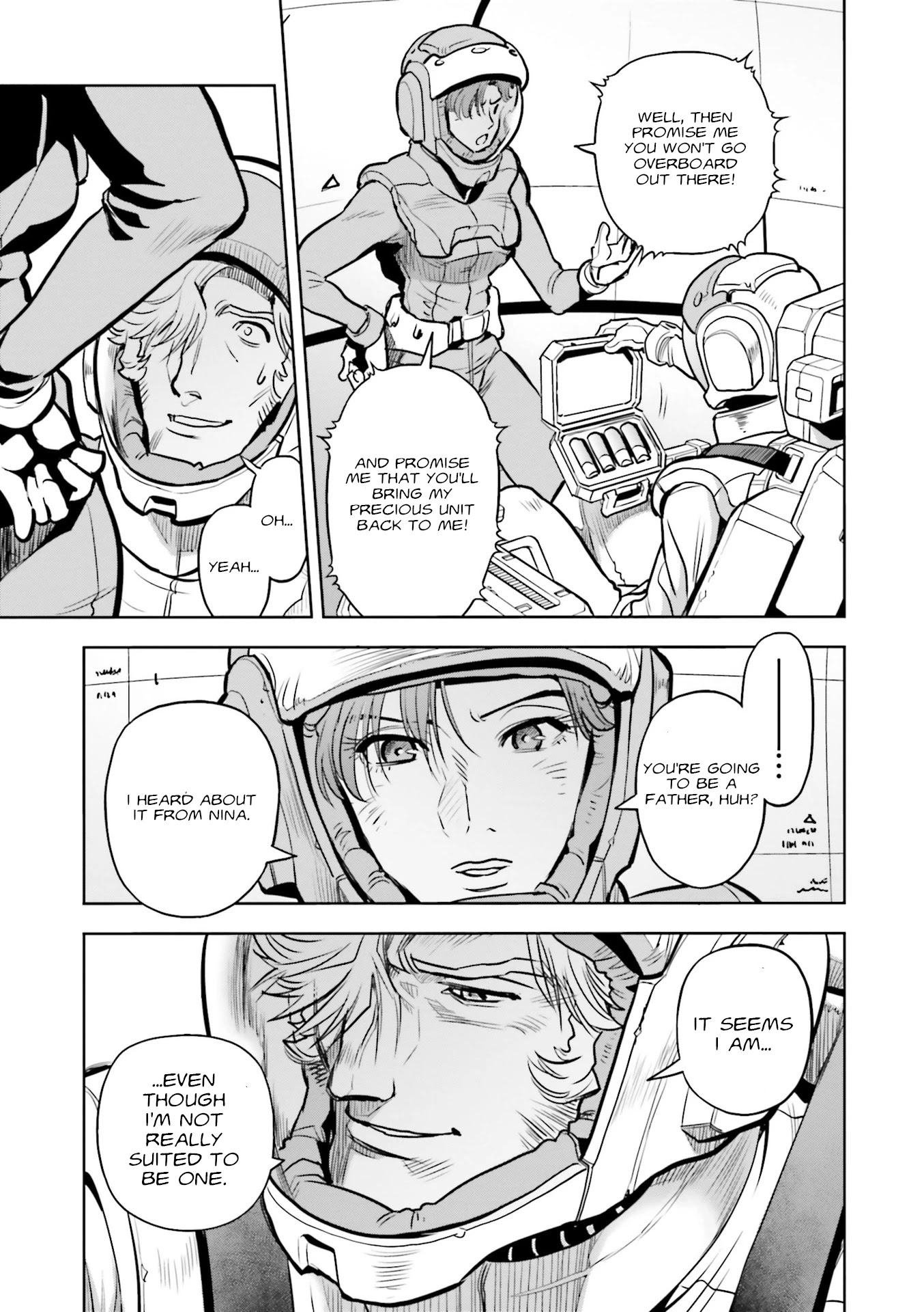 Kidou Senshi Gundam 0083 Rebellion Chapter 65 page 19 - Chapter 65: The Turmoil of Gunsmoke