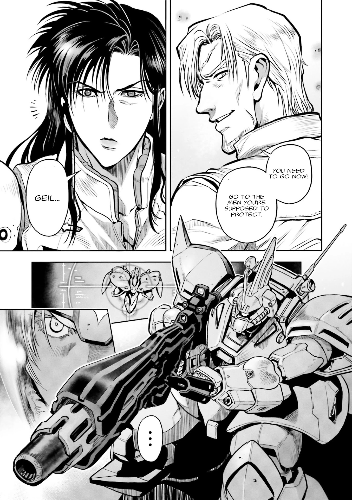 Kidou Senshi Gundam 0083 Rebellion Chapter 65 page 25 - Chapter 65: The Turmoil of Gunsmoke