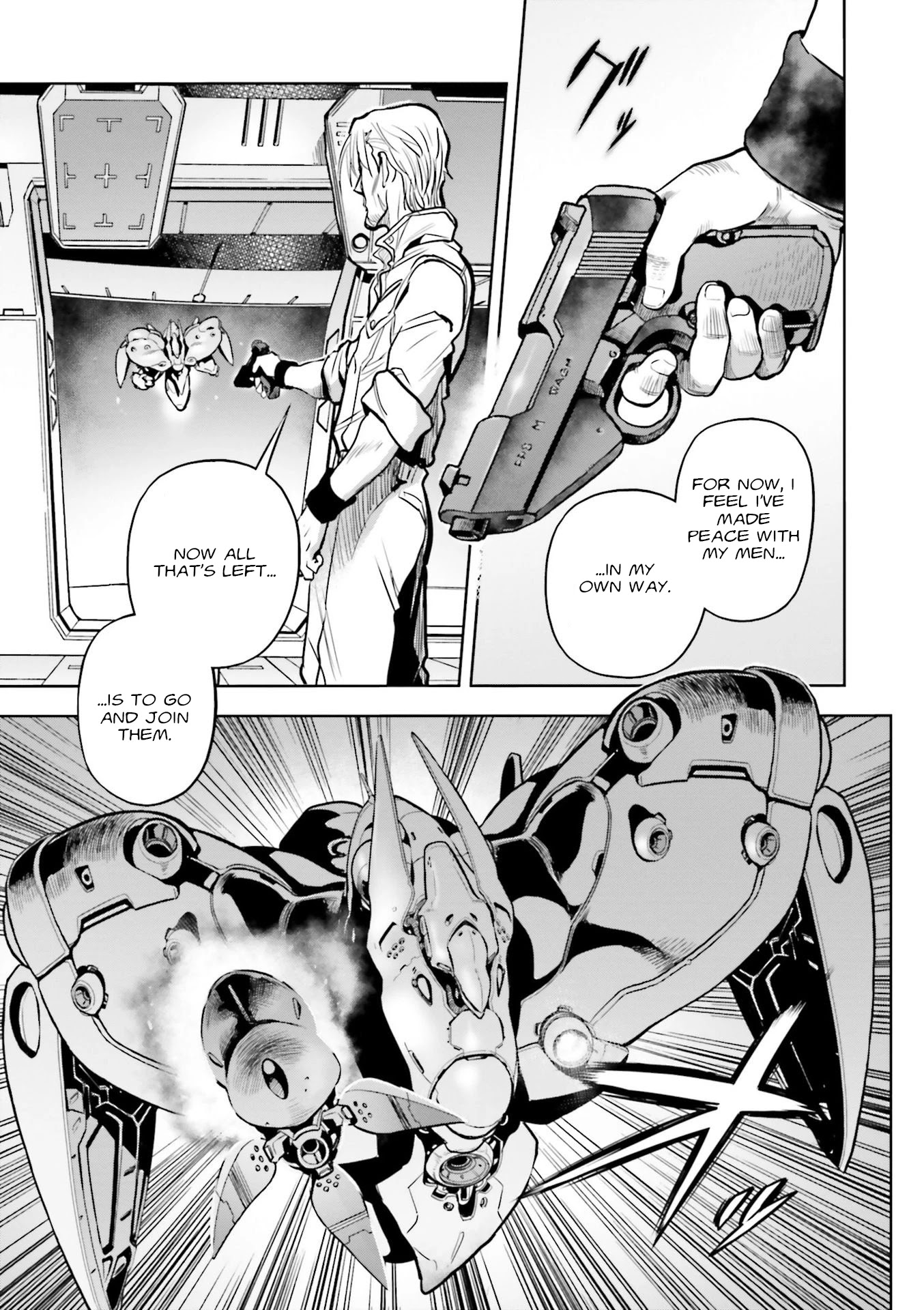 Kidou Senshi Gundam 0083 Rebellion Chapter 65 page 29 - Chapter 65: The Turmoil of Gunsmoke