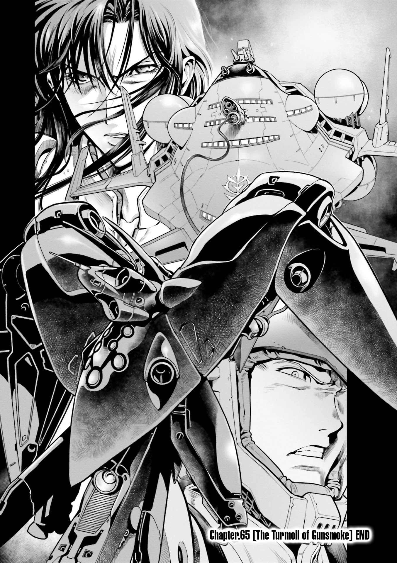 Kidou Senshi Gundam 0083 Rebellion Chapter 65 page 32 - Chapter 65: The Turmoil of Gunsmoke