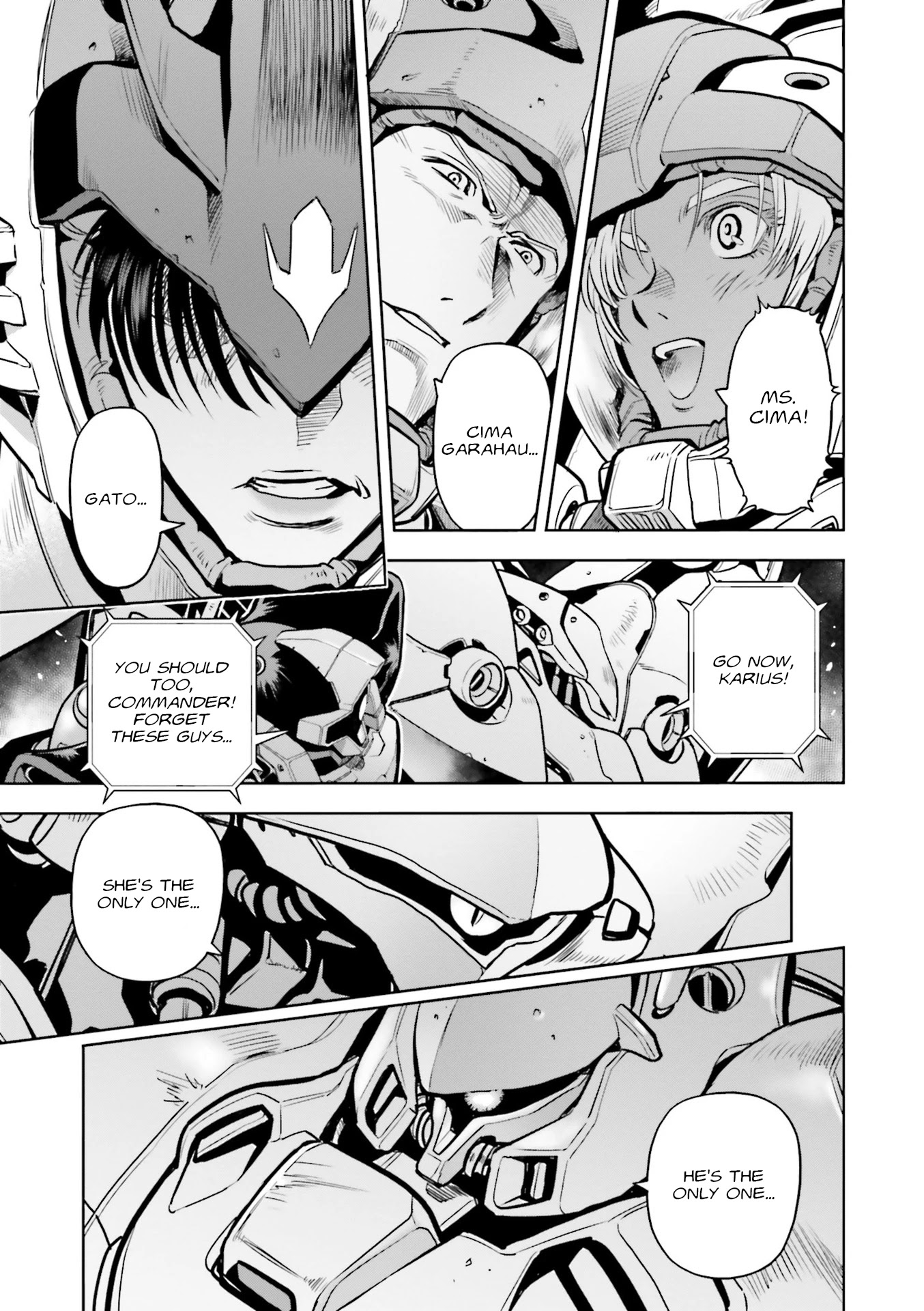 Kidou Senshi Gundam 0083 Rebellion Chapter 66 page 10 - Chapter 66: Hatred and Anger