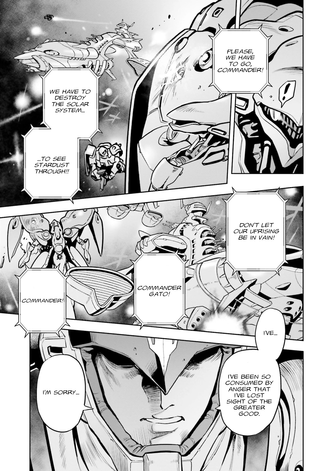 Kidou Senshi Gundam 0083 Rebellion Chapter 66 page 25 - Chapter 66: Hatred and Anger