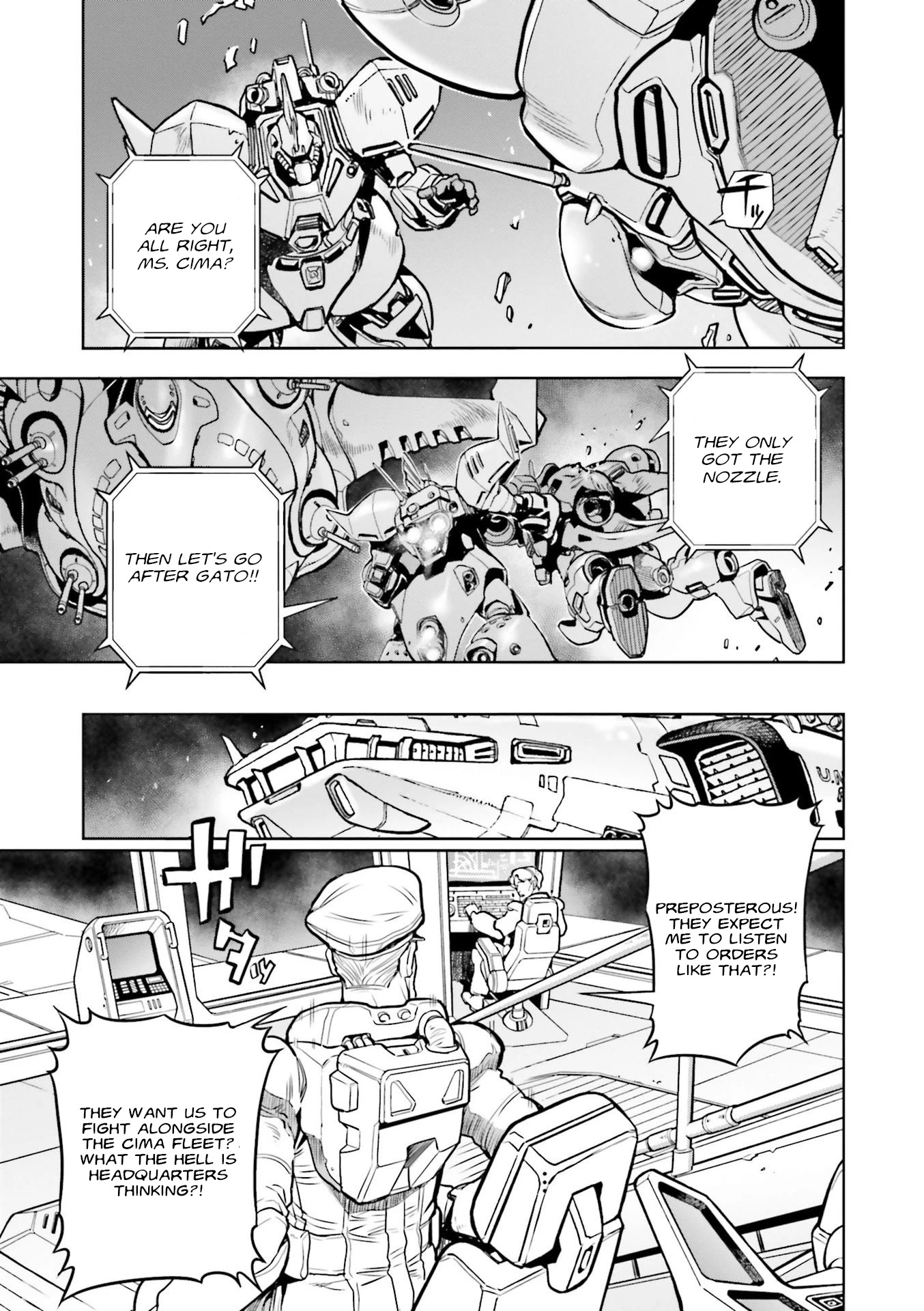 Kidou Senshi Gundam 0083 Rebellion Chapter 66 page 27 - Chapter 66: Hatred and Anger